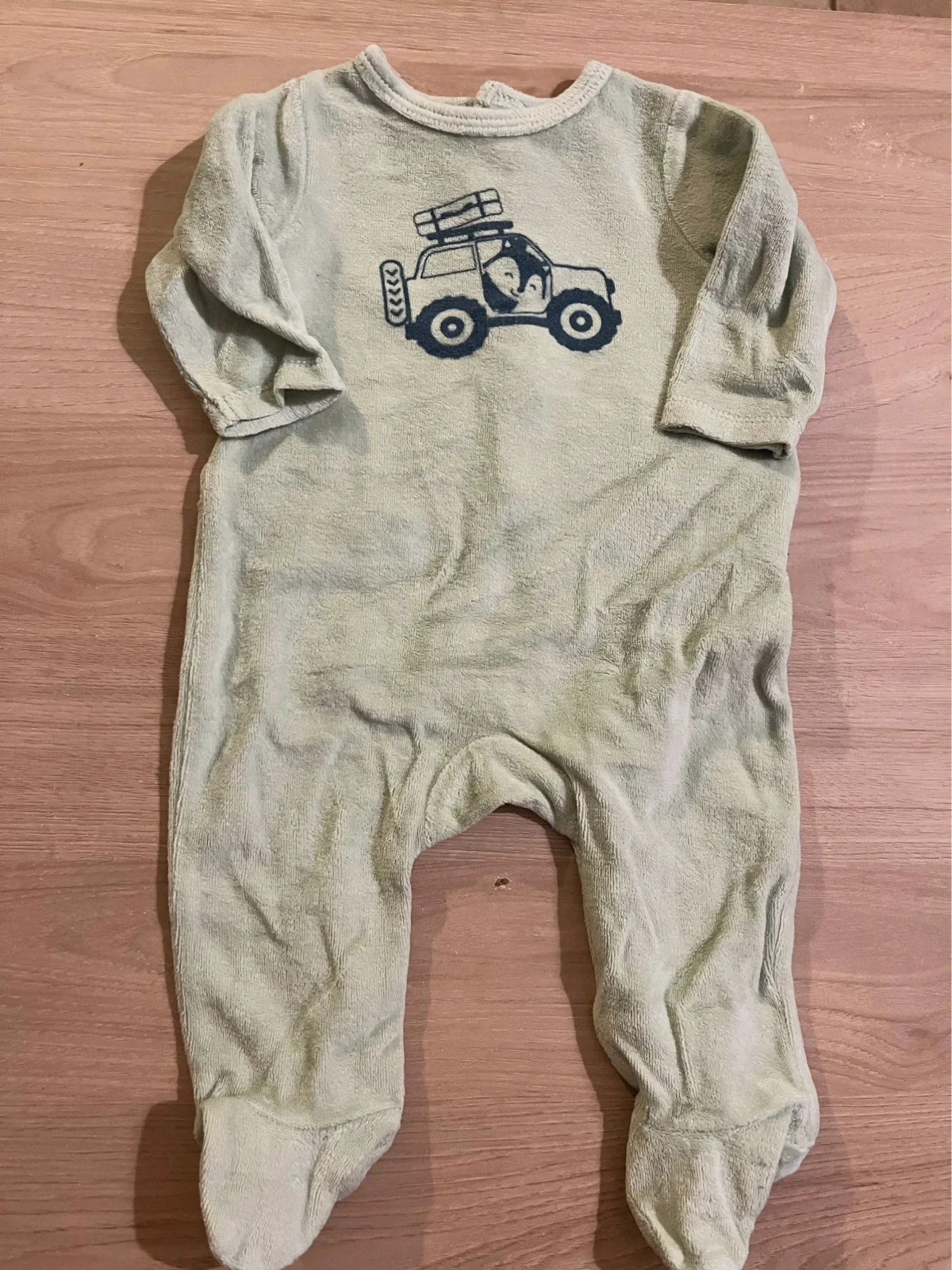 Pyjama garçons – Gémo – taille 1-3 mois / 56 cm