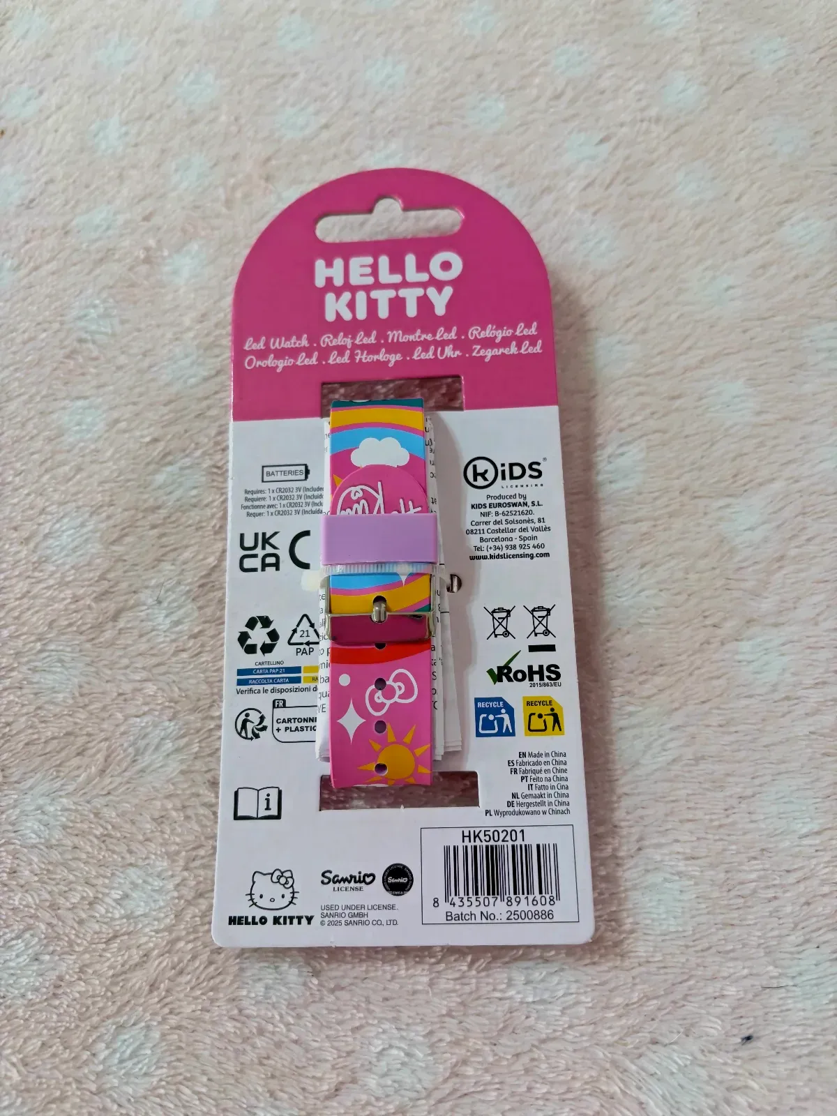 Reloj Led Digital Hello Kitty – Sanrio 2