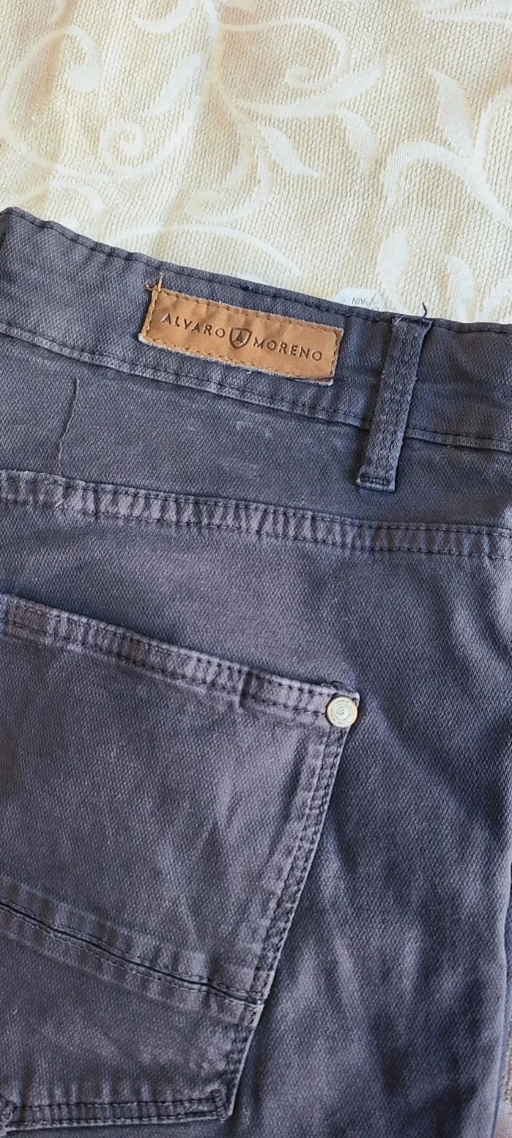 Pantalón gris oscuro de Álvaro Moreno talla 38 – Alvaro Moreno – taille W28 | FR 38 4