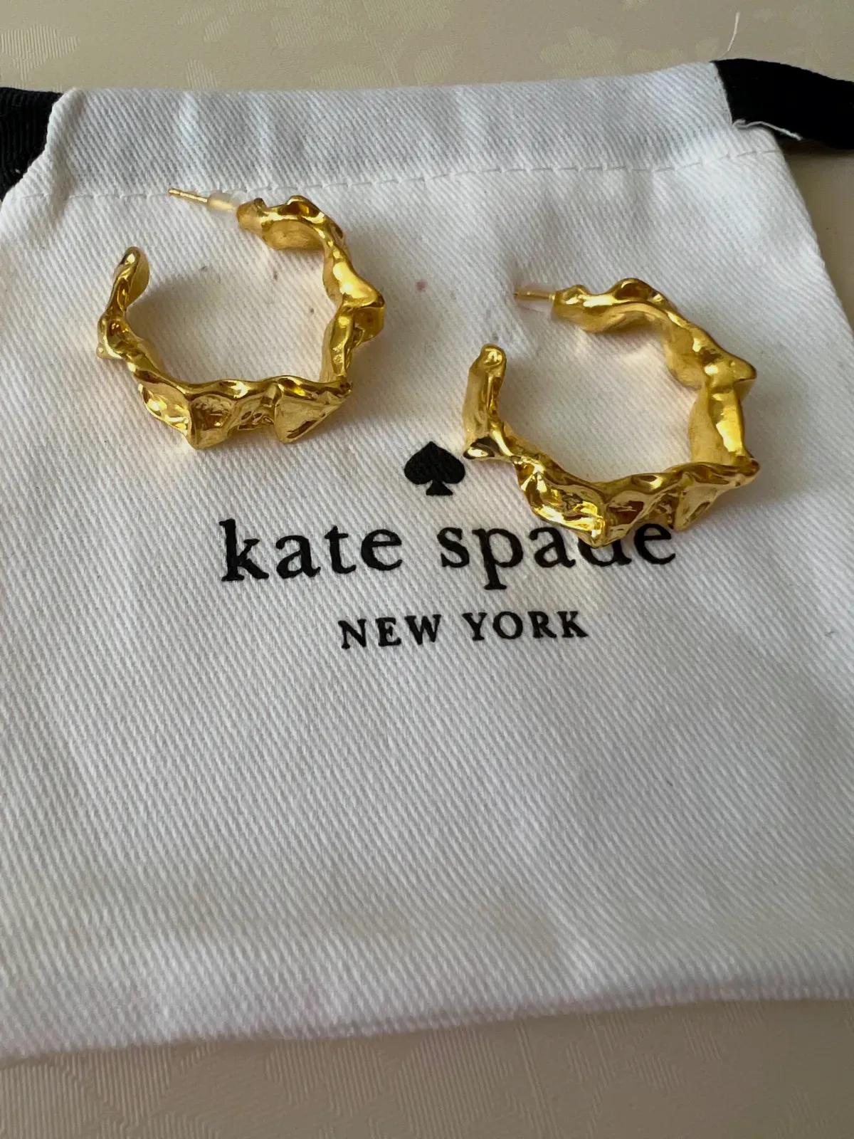 Boucles d'oreilles Kate Spade New York dorées – kate spade – doré 6