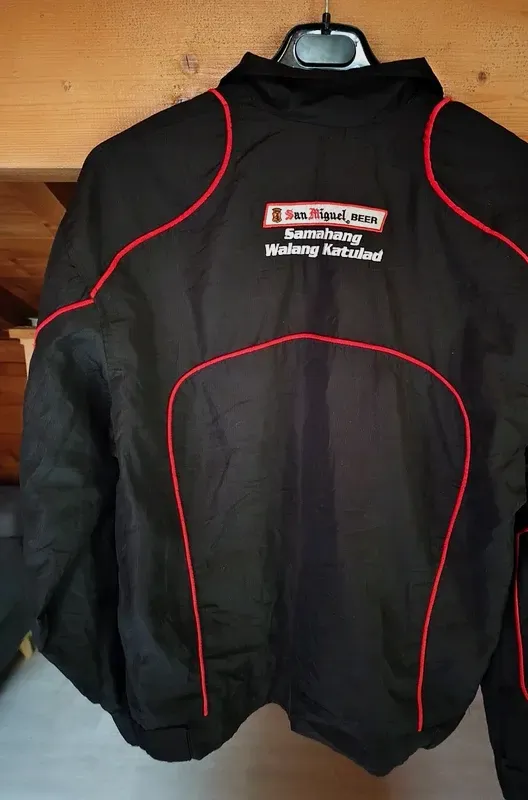Veste légère San Miguel Beer noire et rouge – San Miguel – bleu – taille M 4