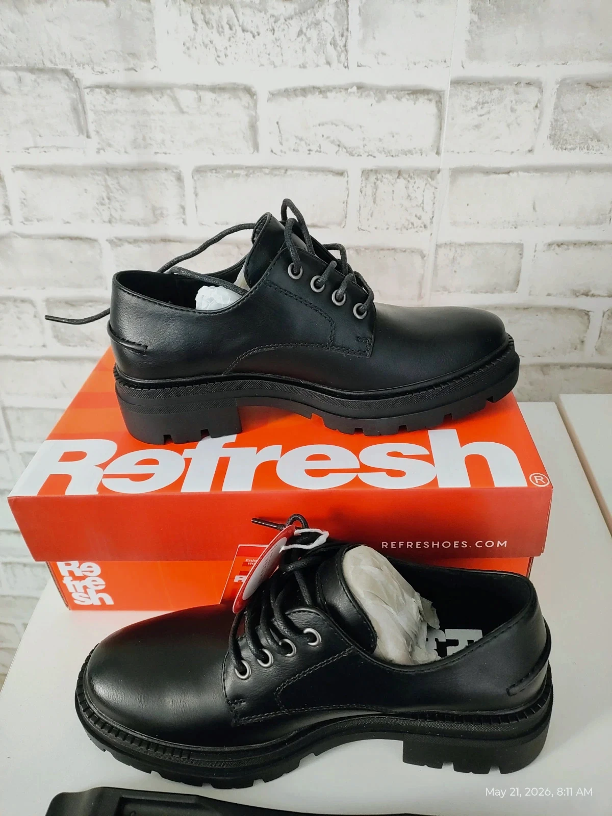 Refresh leather sachool shoes 36 – Refresh – taille 36