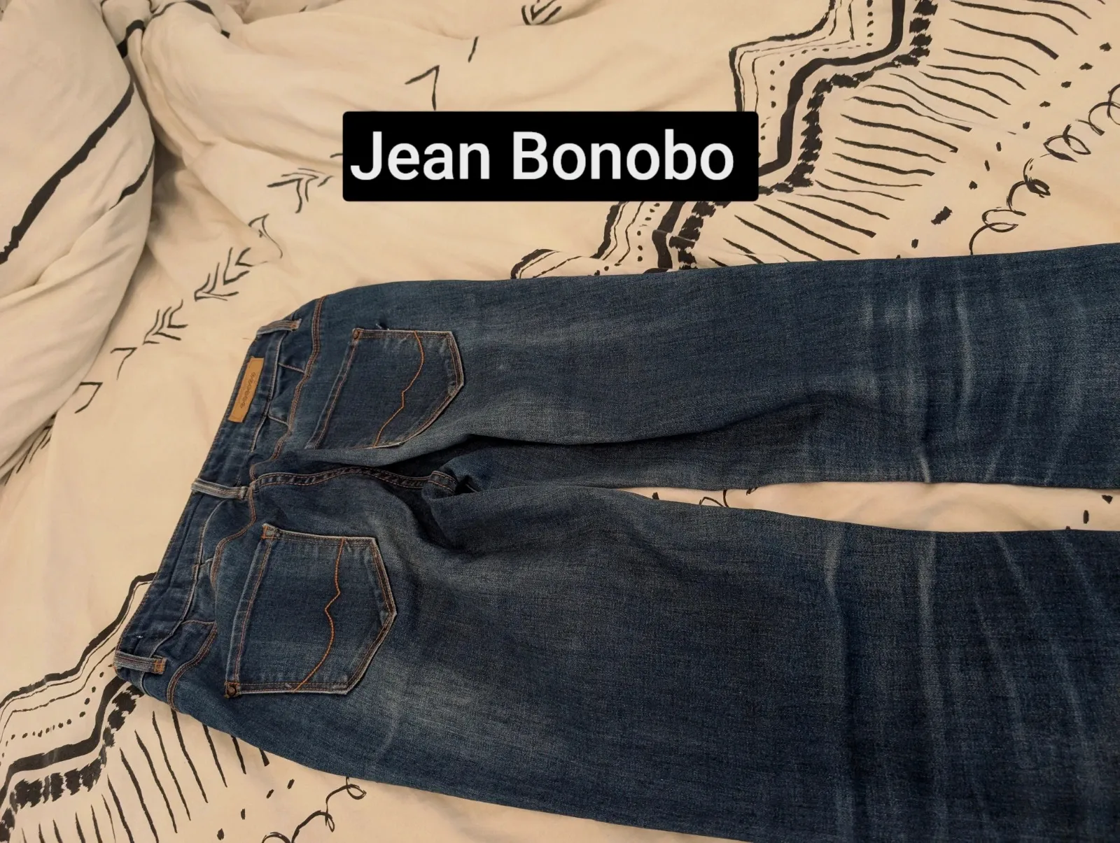 Pantalon jean 👖 Slim Fit Taille 34/36 Bonobo – Bonobo – taille XS / 34 / 6 4