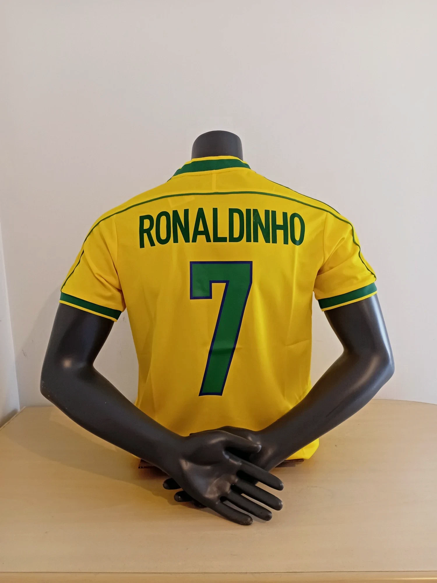 Maillot de football Brésil Nike Ronaldinho 7 – Nike – taille S
