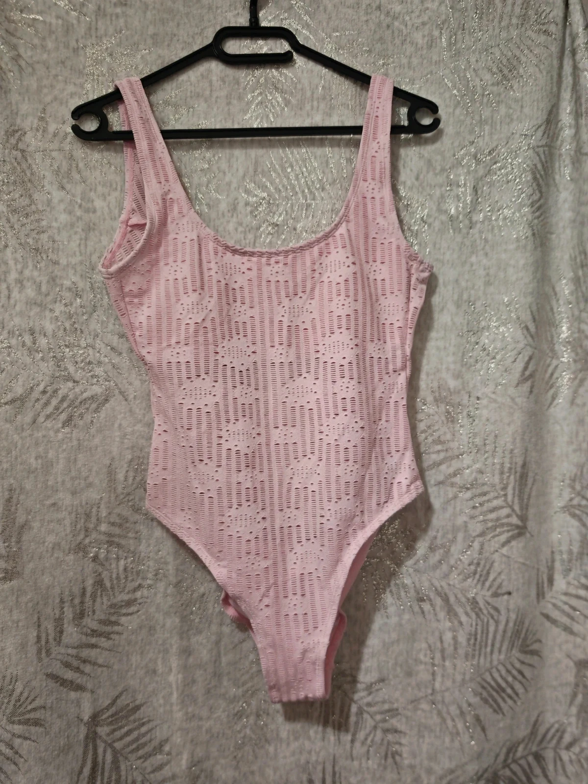 Maillot de bain 1 pièce Ardene rose texturé – Neuf avec étiquette – Taille S