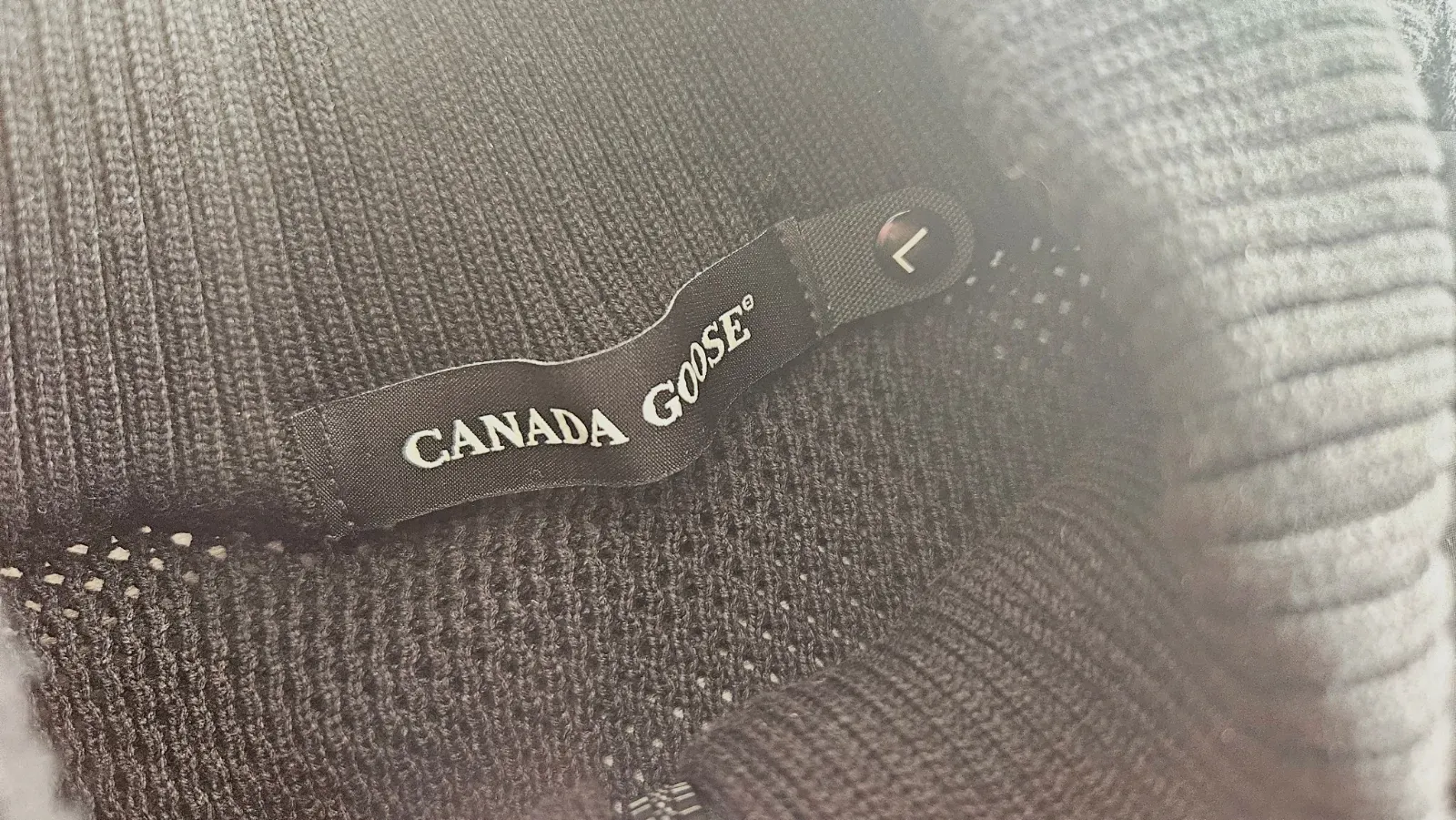 Veste hybride matelassée Canada Goose noire – Canada Goose – taille L 3