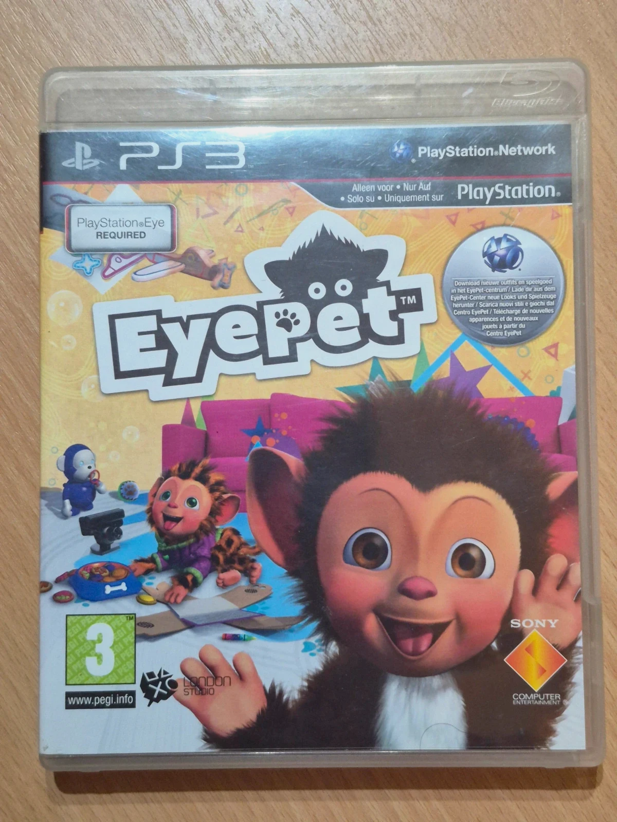 Jeu Eyepet pour PS3 complet