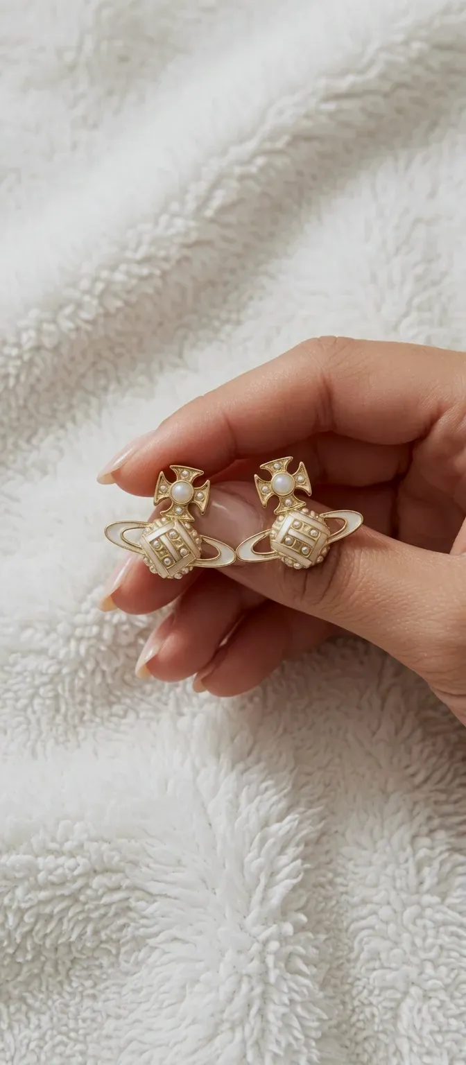 Paires de boucles d'oreilles Vivienne Westwood  – Vivienne Westwood – doré 2