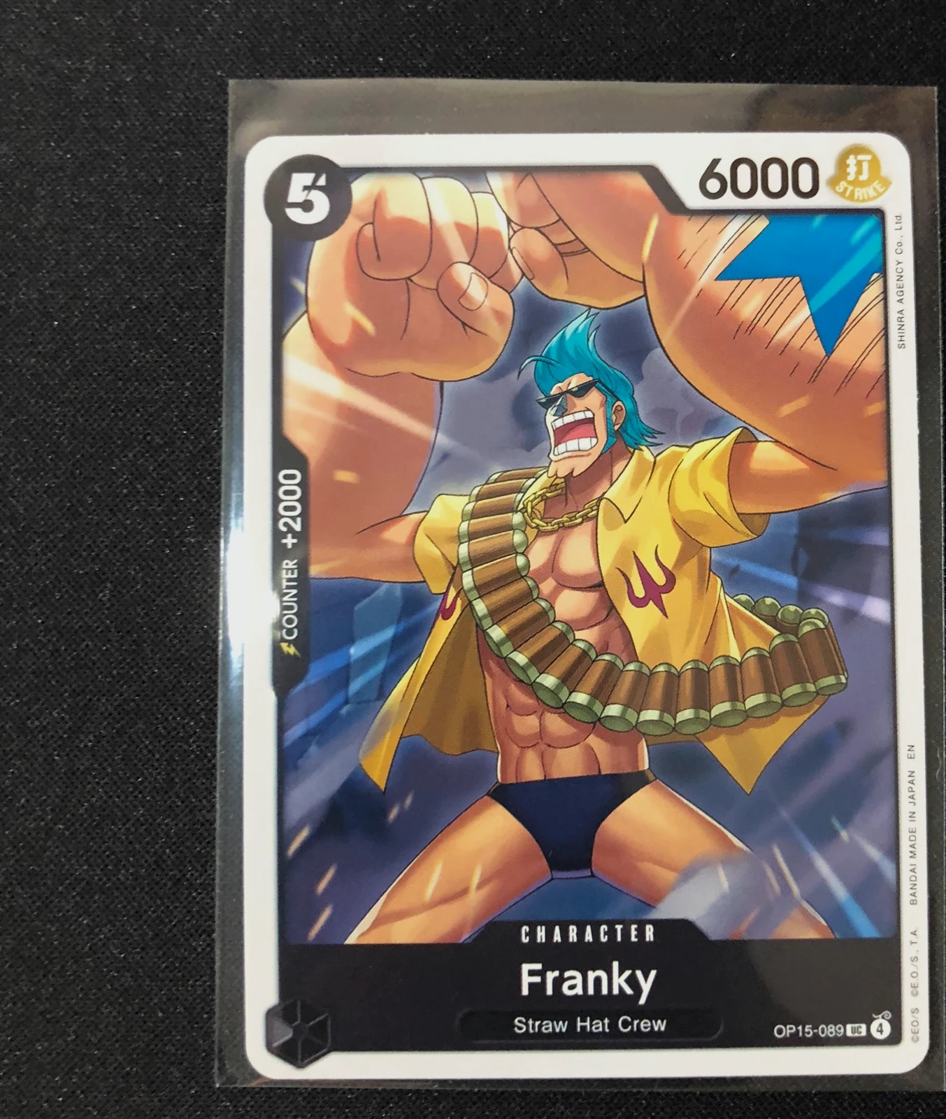 Franky OP15-089 Uncommon Character – Bandai Namco