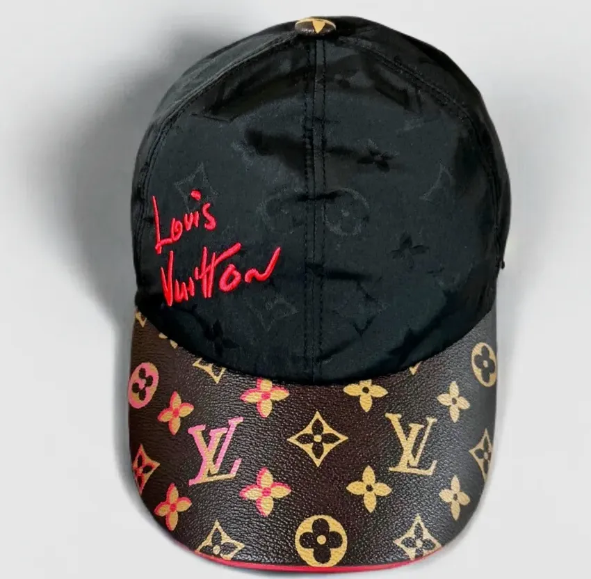 Casquette Louis Vuitton noire monogrammée – Louis Vuitton – noir – taille Taille unique 4