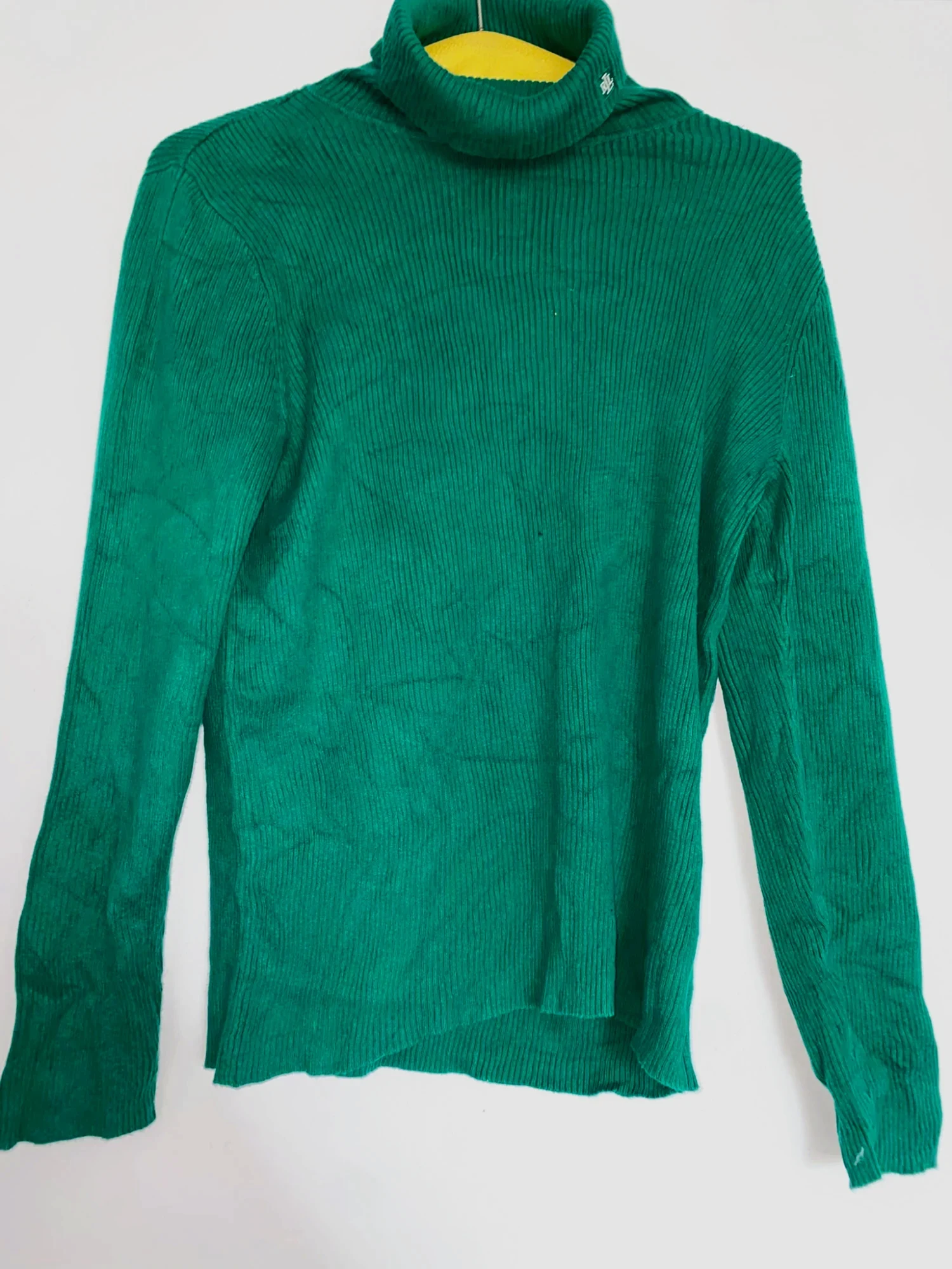 Groene rolkraagtrui Lauren Ralph Lauren maat XL