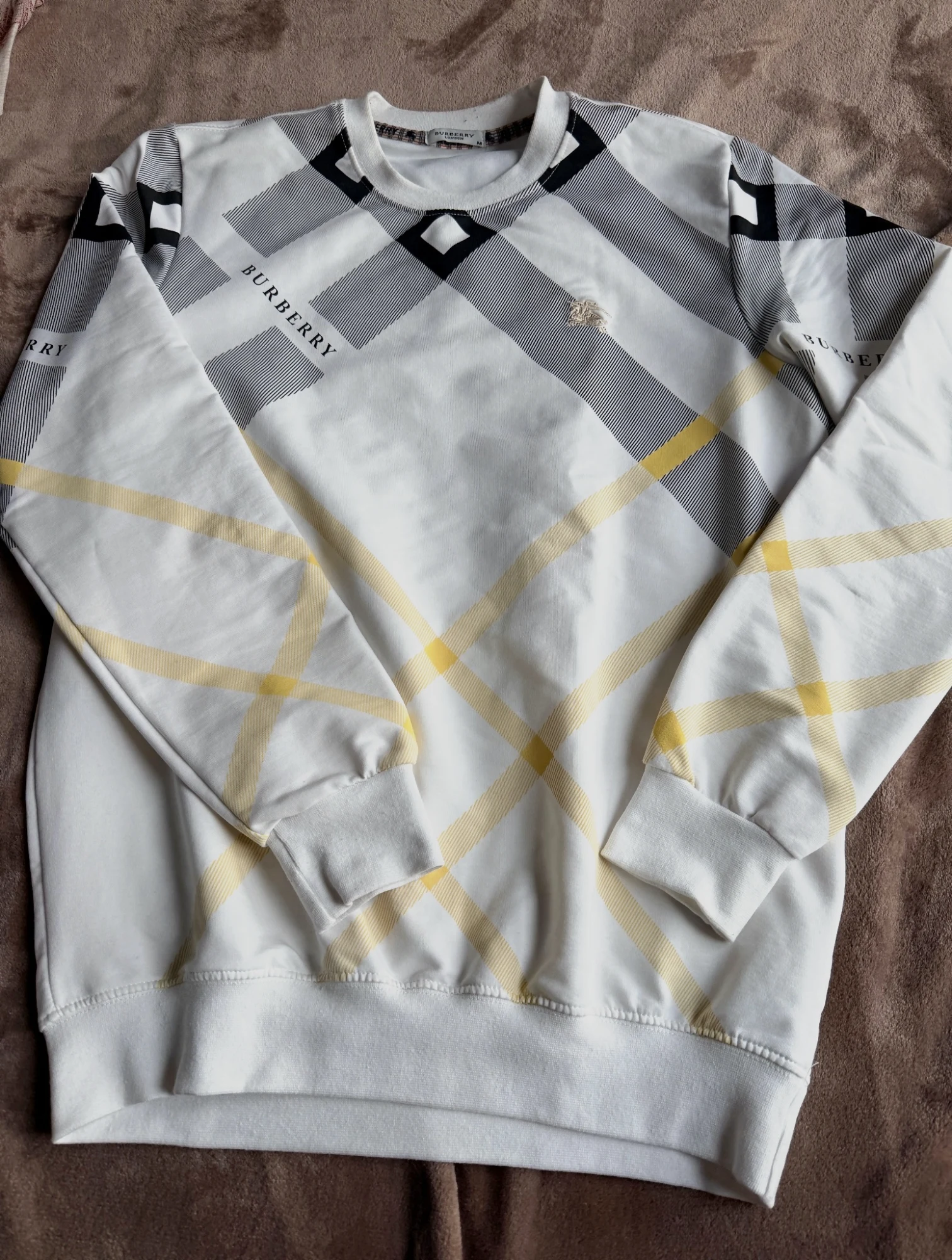 Sweat Burberry – Motif Iconique
