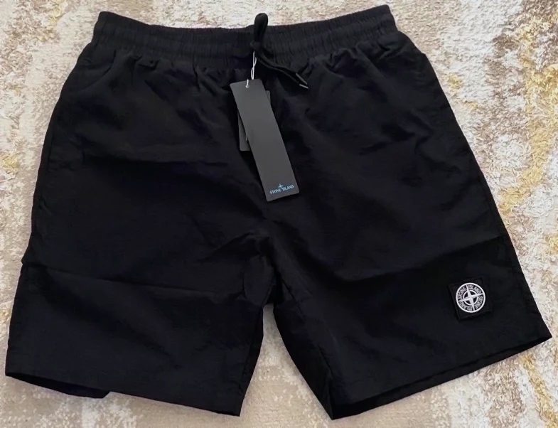 Short stone Island noir