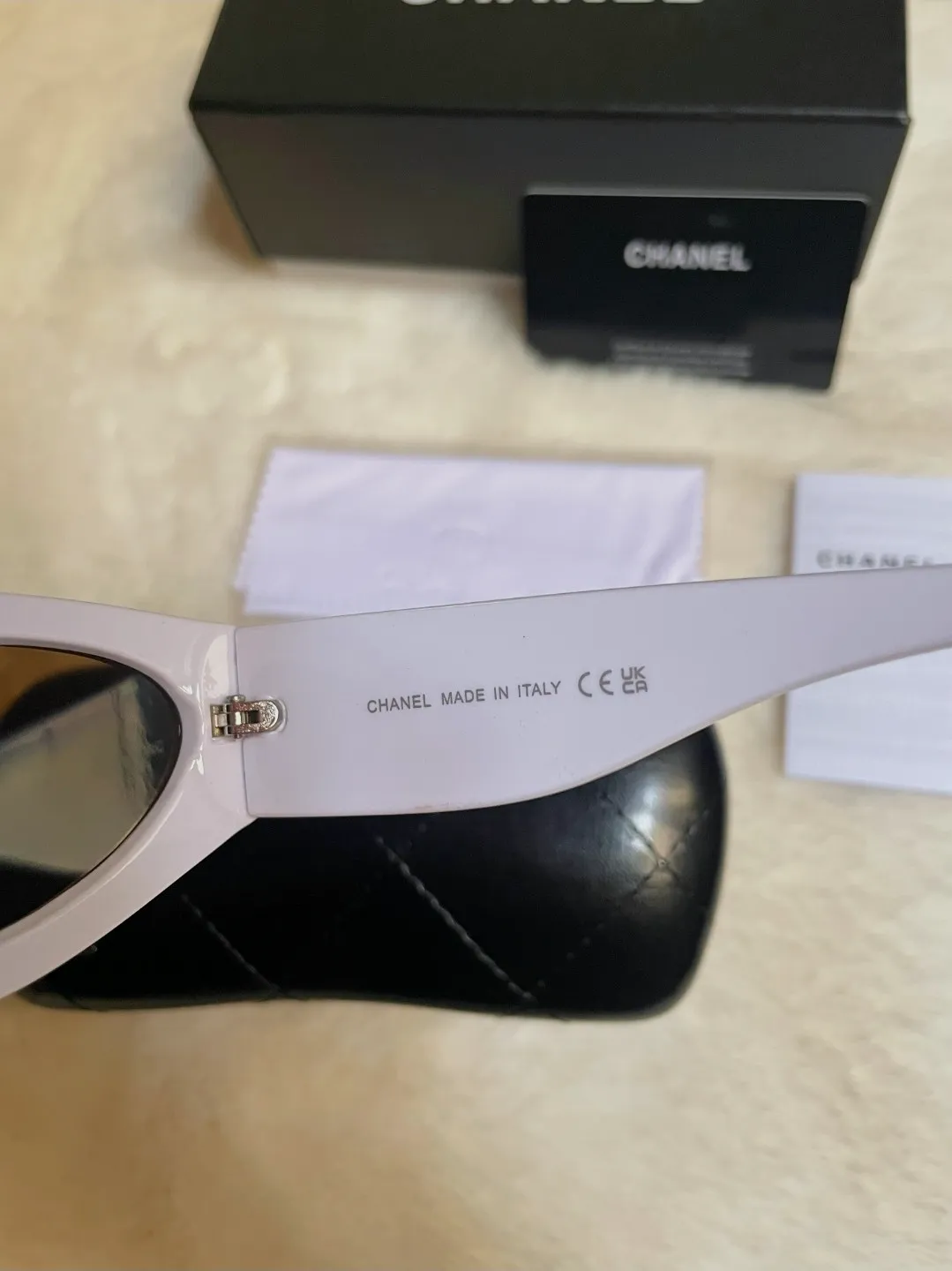 Lunette de Soleil Chanel – Chanel – noir – taille Taille unique 5