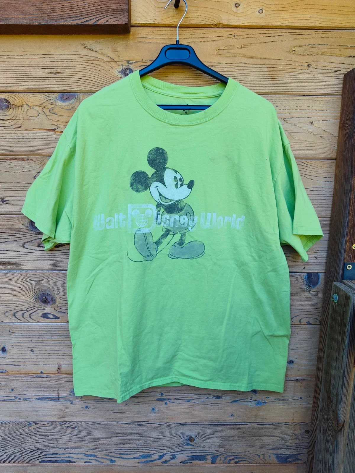 T-shirt Mickey Walt Disney World vert anis – Disney – vert anis – taille XL