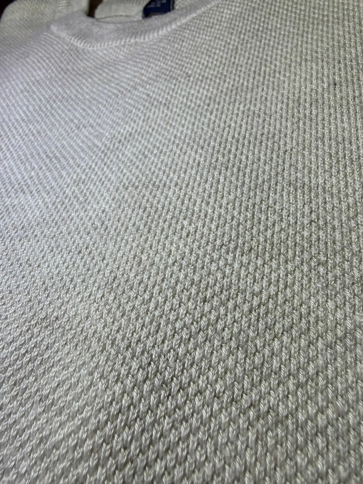 Pull/Tricot - beige - Texturé - Taille S - 100% coton – Kiabi – taille S 3