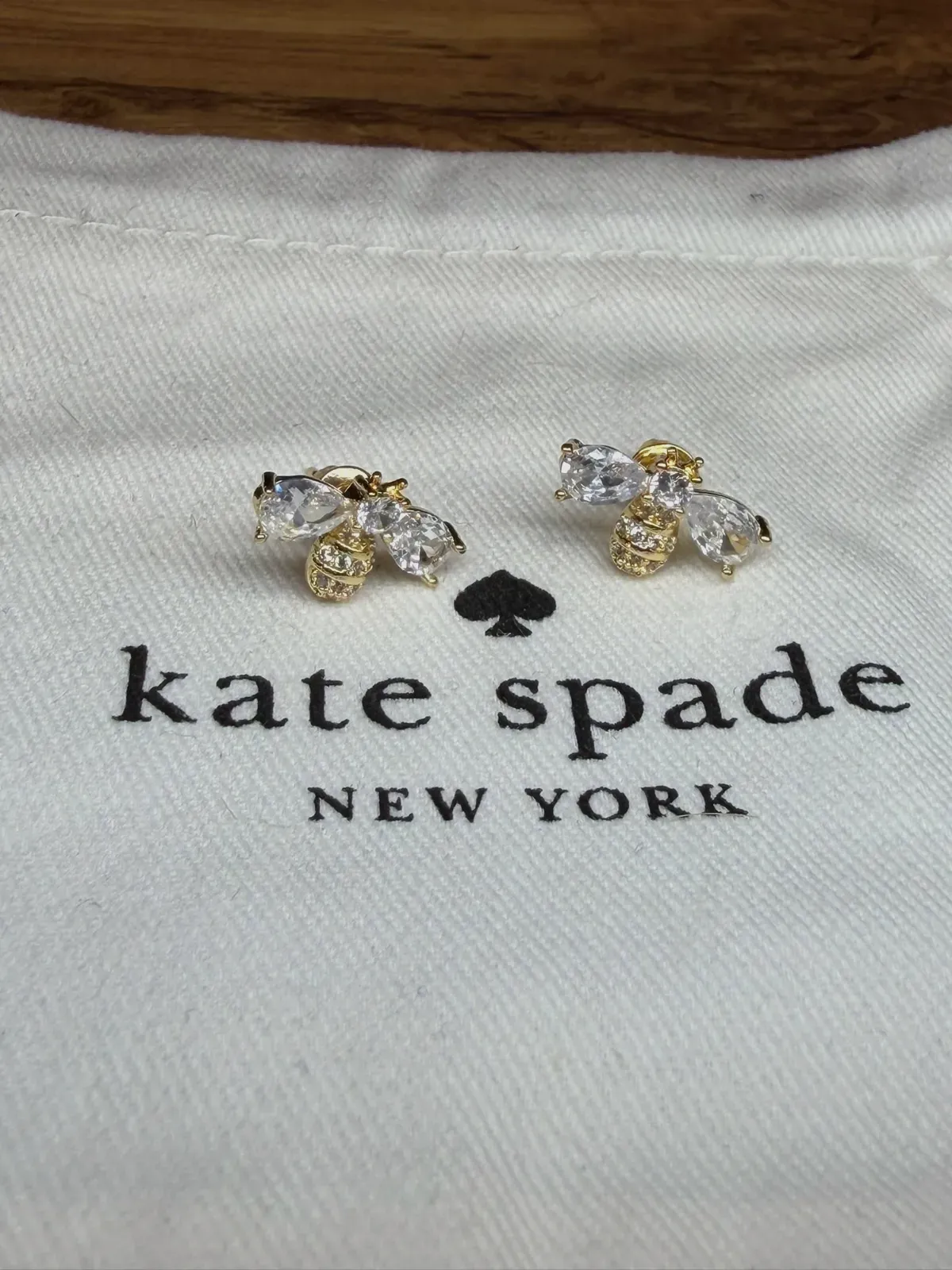 Boucles d'oreilles abeille Kate Spade New York – Kate Spade – doré – taille Taille unique 7