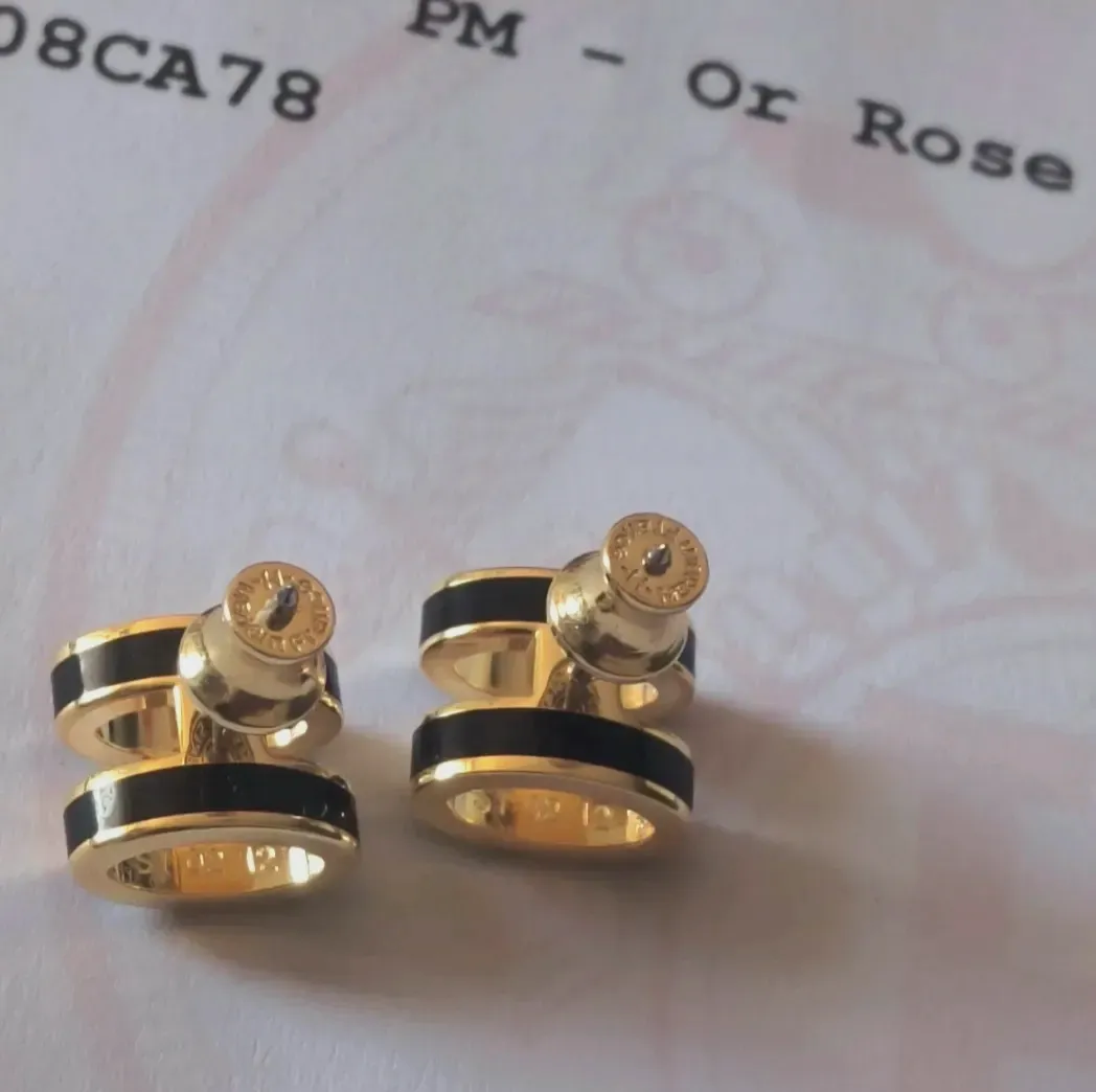 Boucles d'oreilles Hermès H dorées Pop H  – Hermès – doré – taille Taille unique 8
