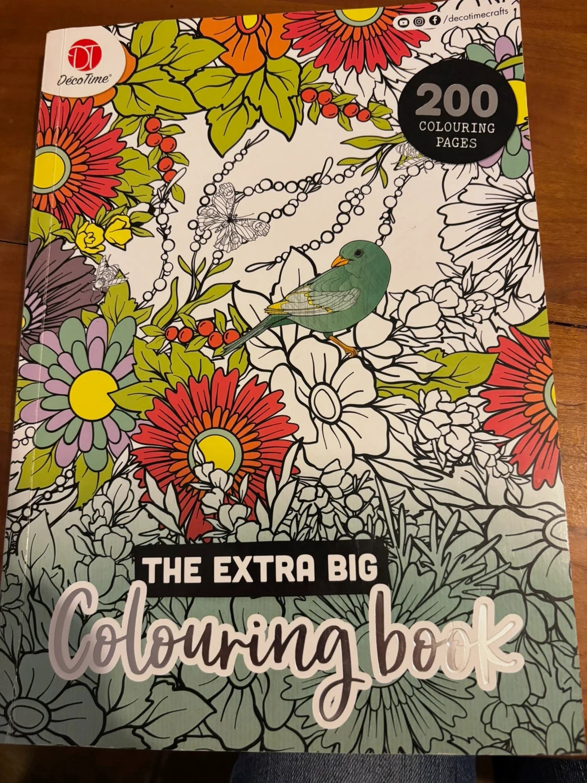 Grand livre de coloriage DecoTime