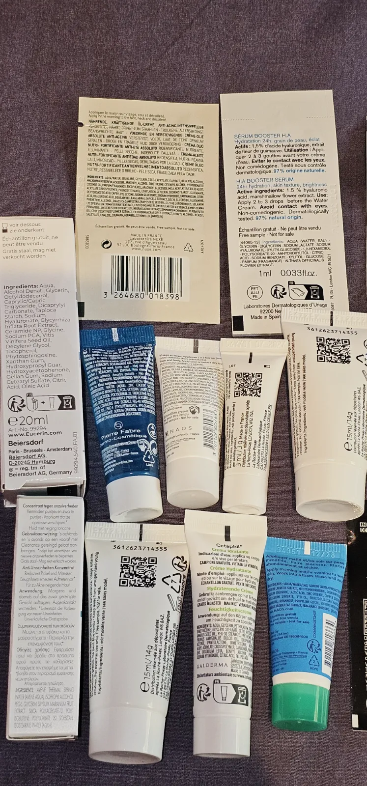 Lot découverte soins visage – 18 produits Nuxe, La Roche-Posay, Bioderma, Avène, – La Roche-Posay – taille Taille unique 5