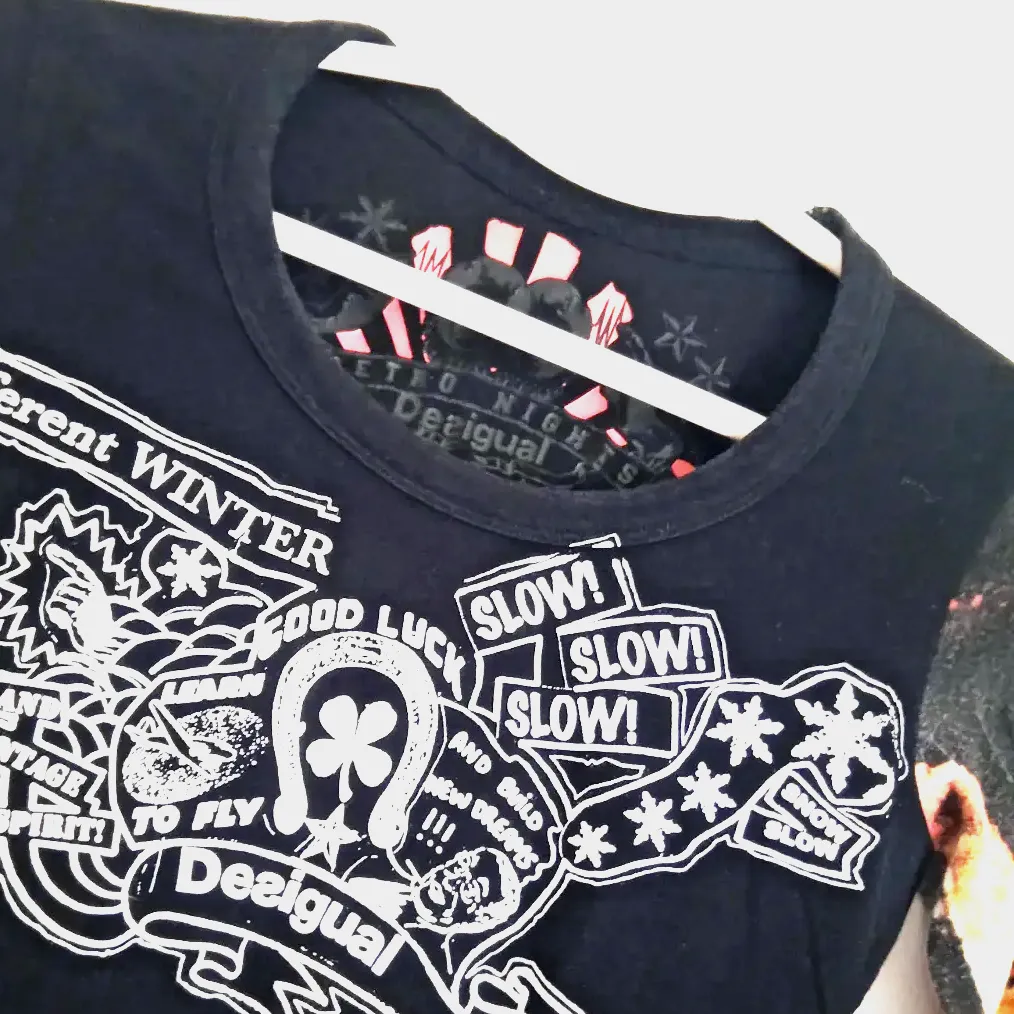 camiseta Desigual talla XS – Desigual – multicolor – taille XS 3