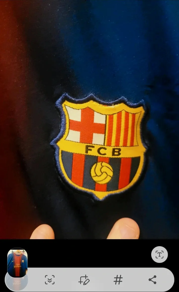 Camiseta FC Barcelona Messi 10 - Temporada Qatar Foundation 2011-2012 – Nike – taille XXL 5