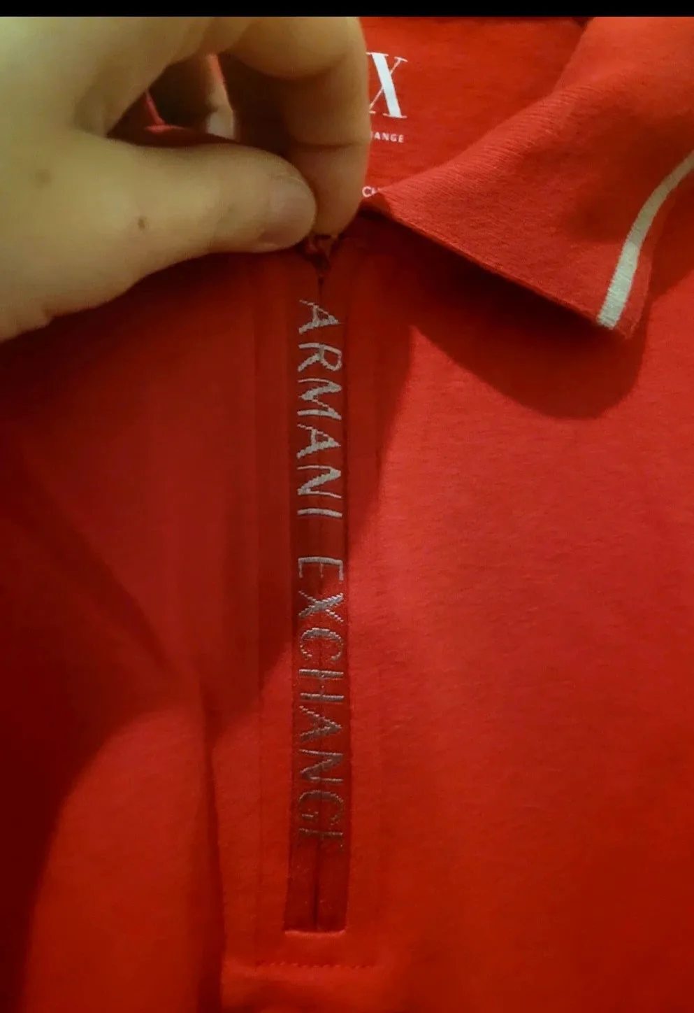 Polo rojo viral Armani Exchange (A|X) – Armani Exchange – taille L 4
