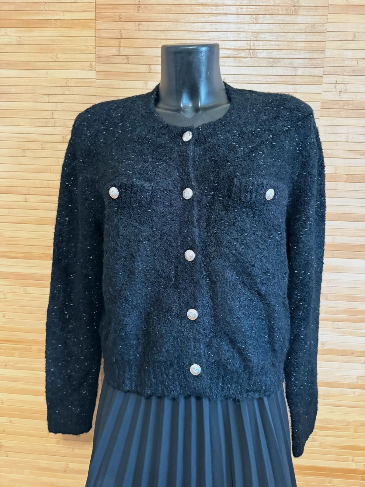 Cárdigan punto rizado vintage , talla única para L/XL 😍 – Vintage – taille Taille unique