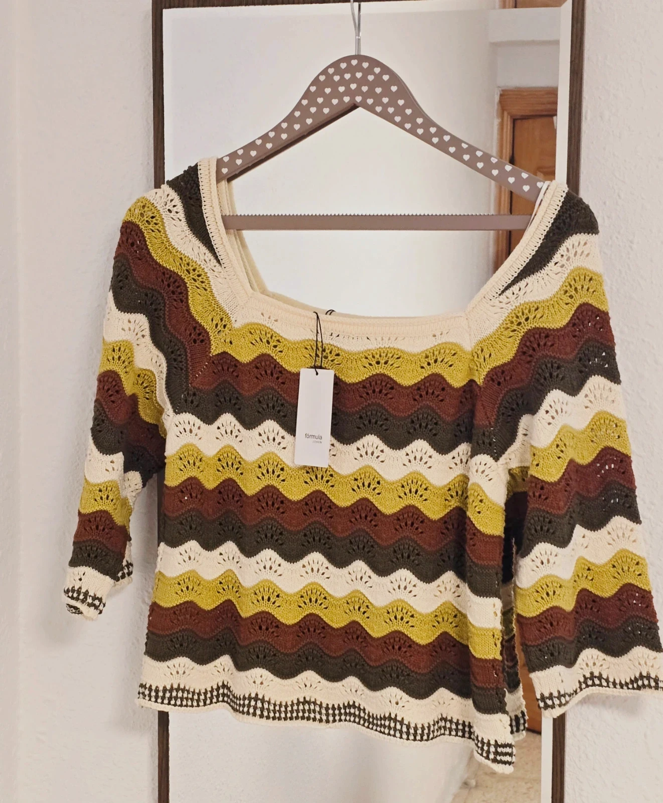 Jersey punto calado Talla S – Fórmula Joven – taille S / 36 / 8