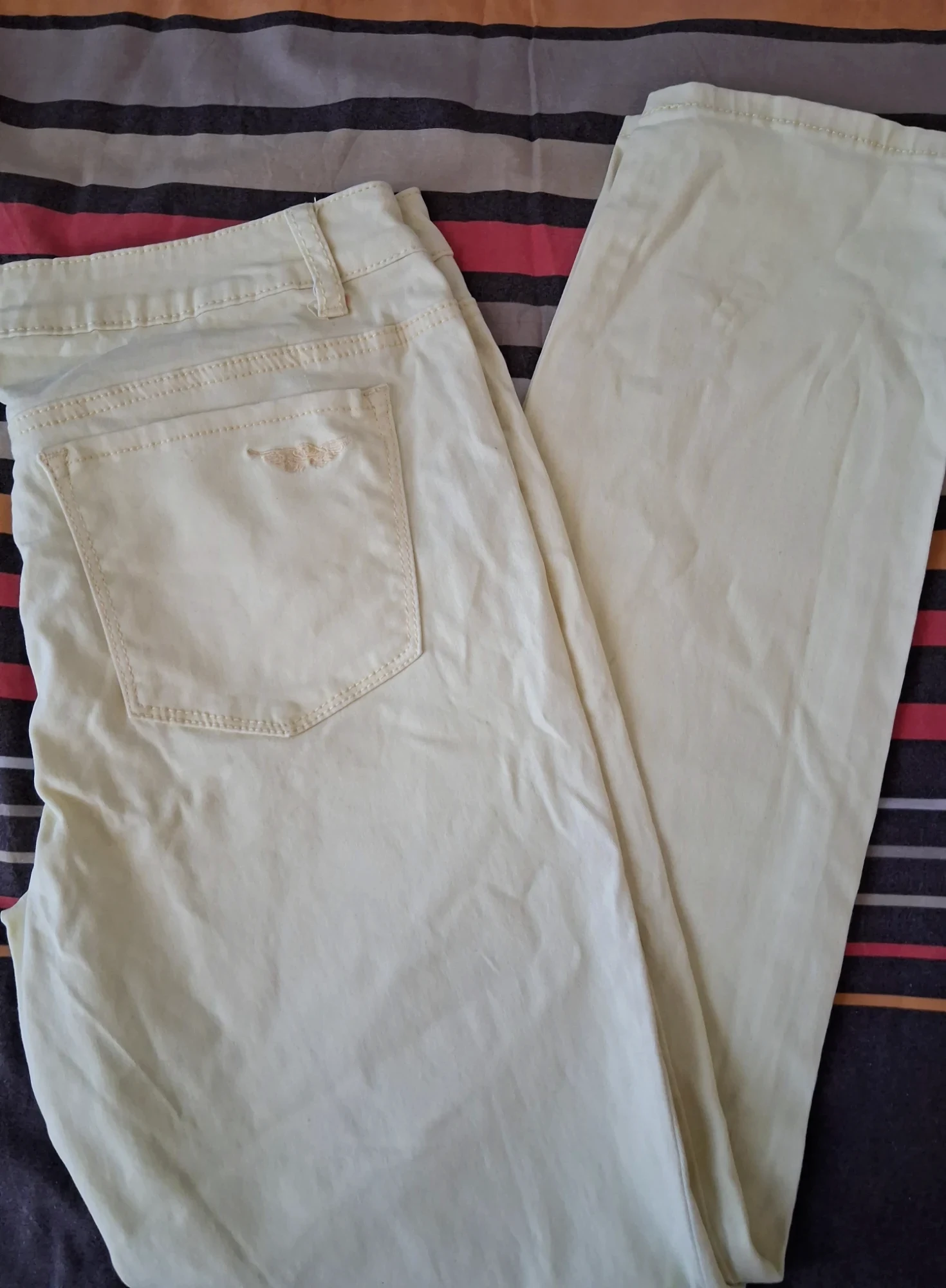 Pantalon droit Arizona jaune clair – Arizona – taille Taille unique