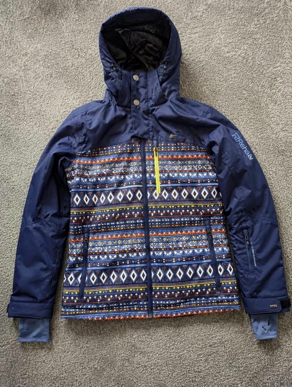Rehall Reh-tec 10K veste technique outdoor montagne randonnée ski gorpcore M crazy pattern