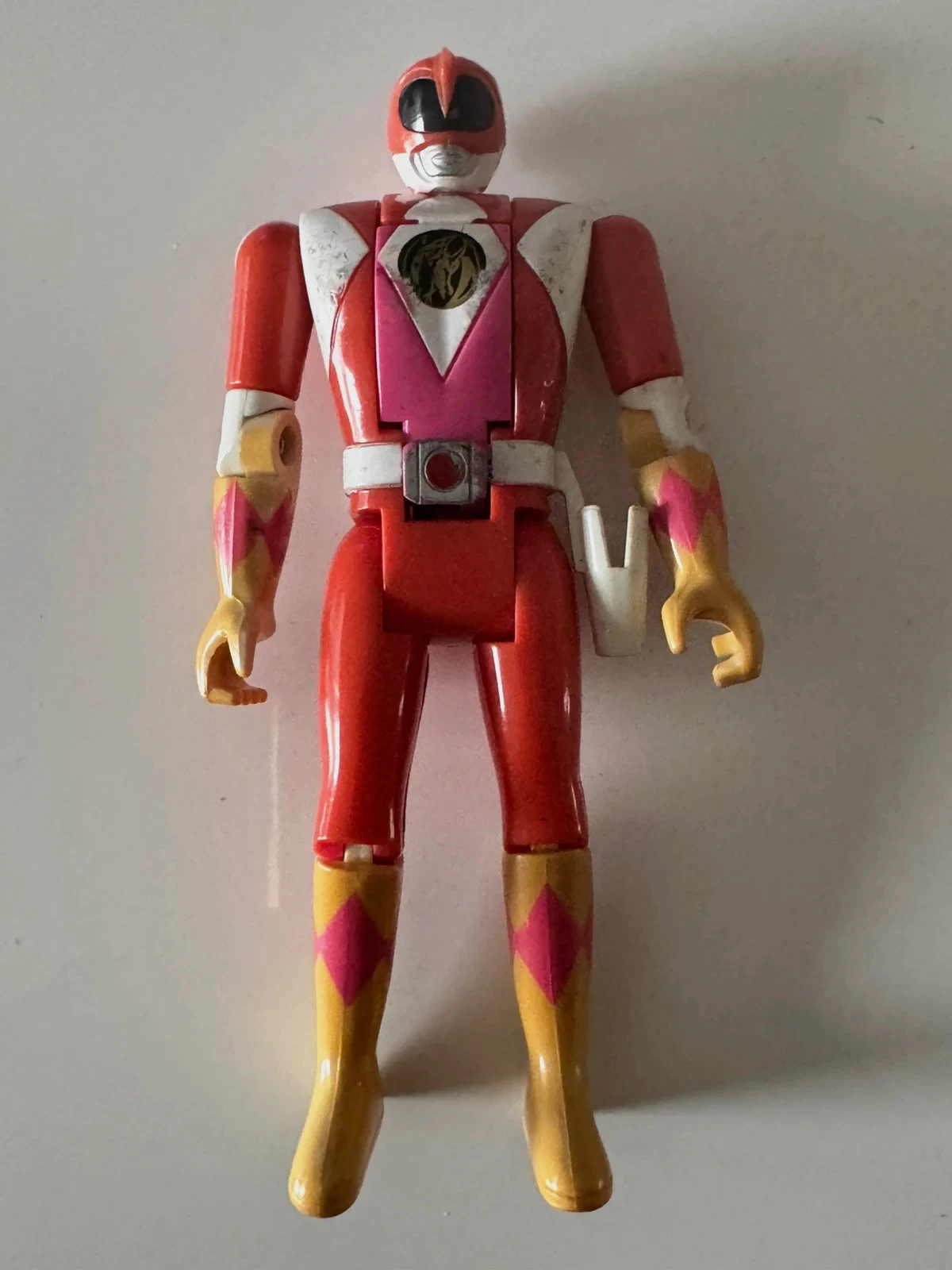 Figurine Power Rangers - Vintage - Mighty Morphin Legacy Rose Flip Head Morph 1993