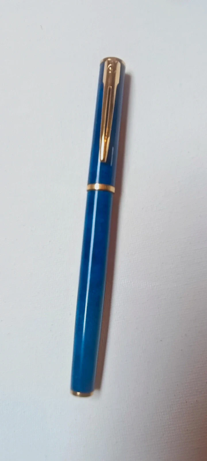 Stylo plume Waterman bleu marbré