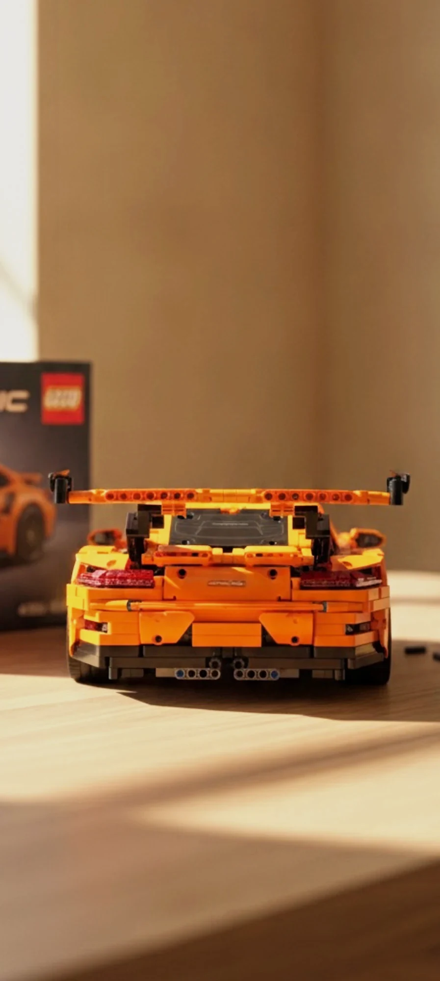 LEGO Technic 42056 Porsche 911 GT3 RS - Complet - Orange