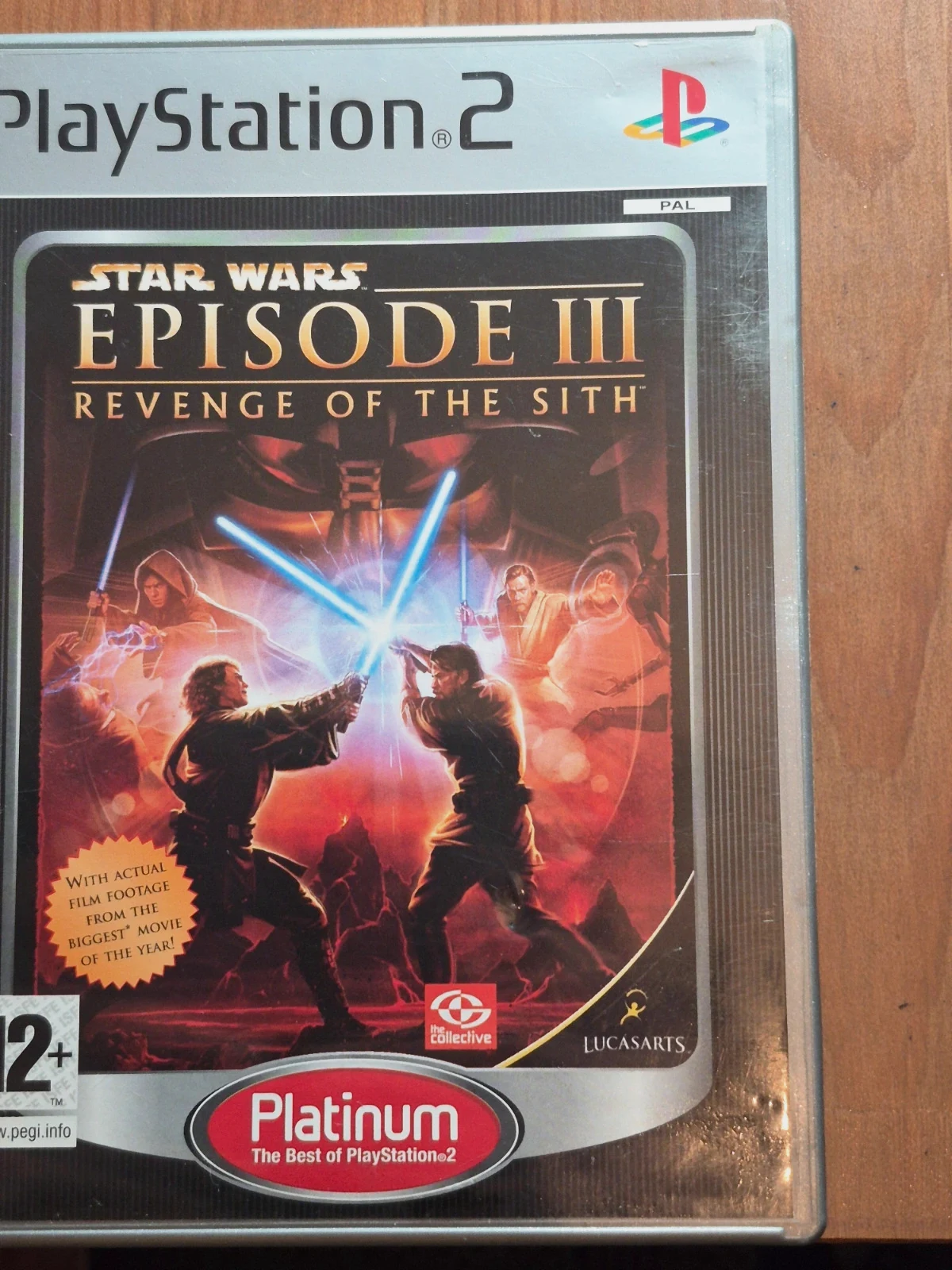 Jeu Star Wars la revanche des sith (anglais) PS2