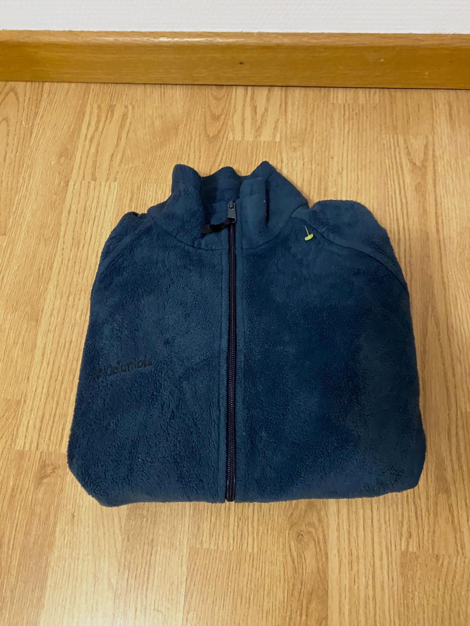 Veste polaire zippée Columbia bleu marine