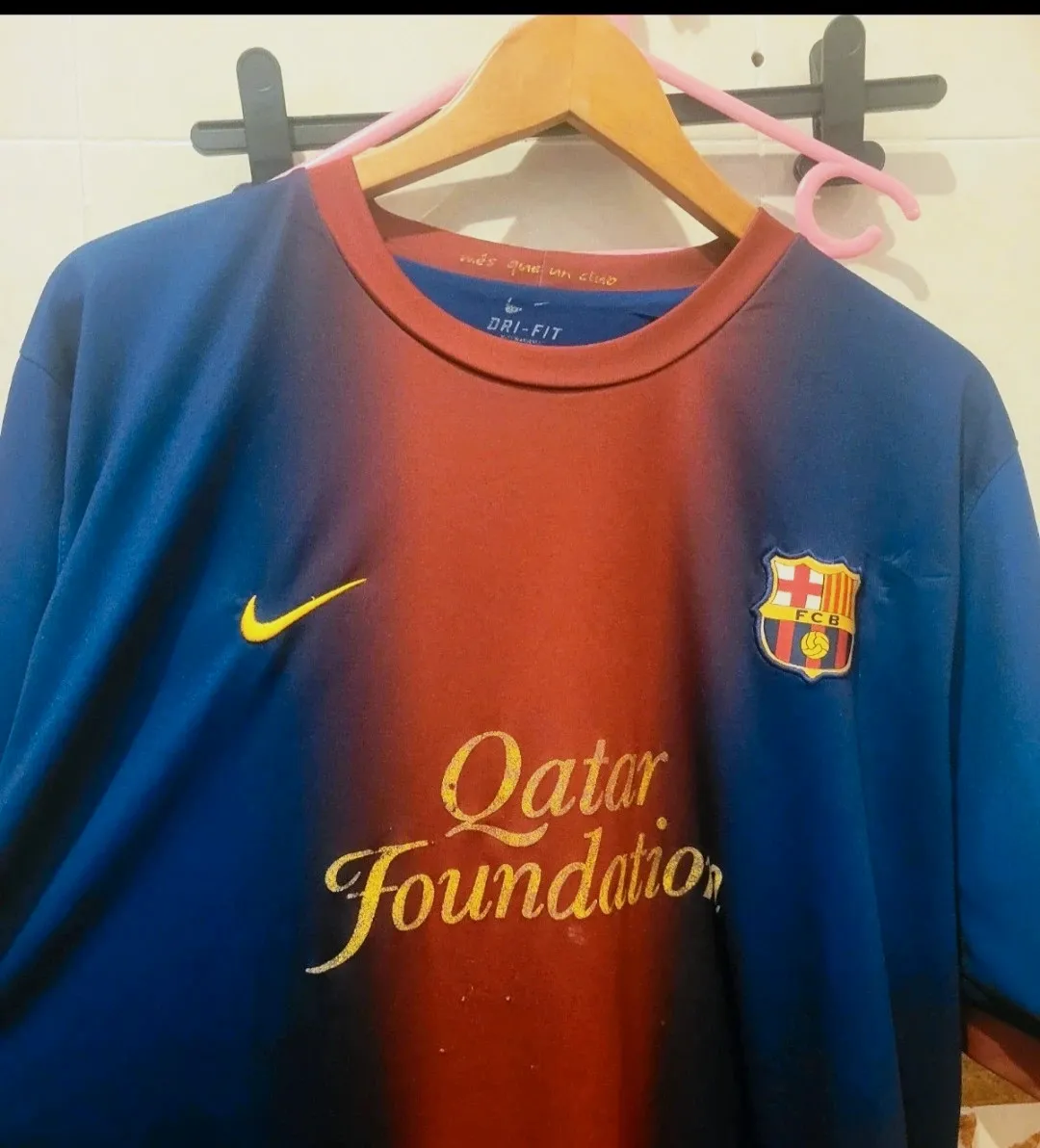 Camiseta FC Barcelona Messi 10 - Temporada Qatar Foundation 2011-2012 – Nike – taille XXL 3