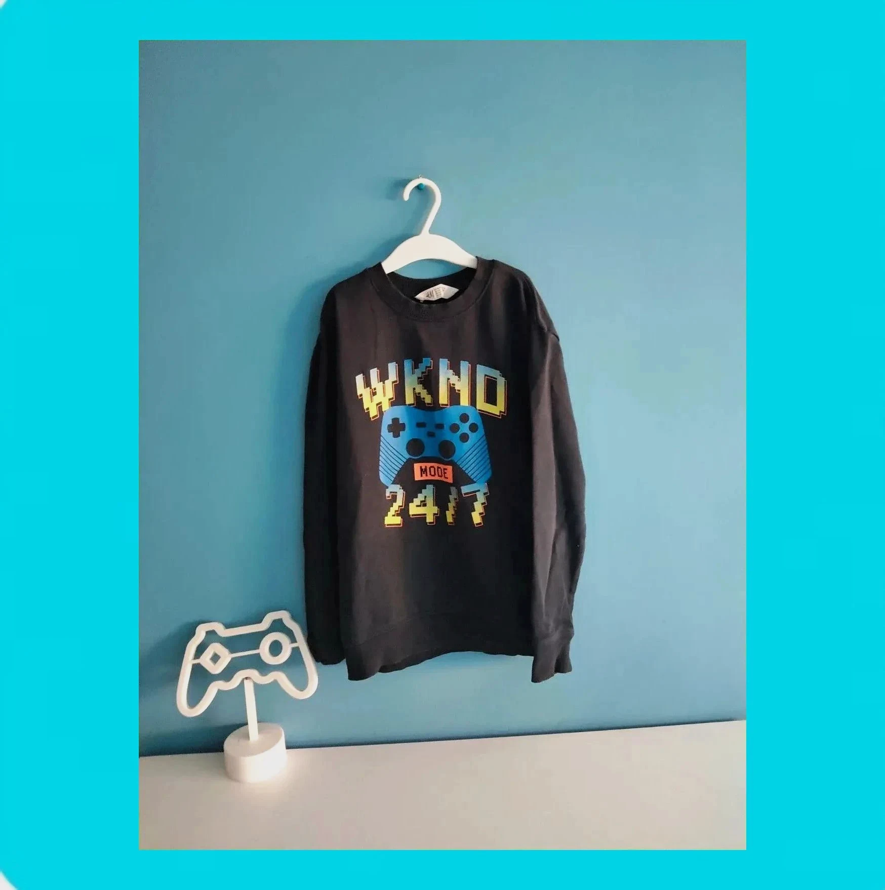 🩵 Sudadera Niño Sin Capucha 🩵 – H&M – taille 9 ans / 134 cm