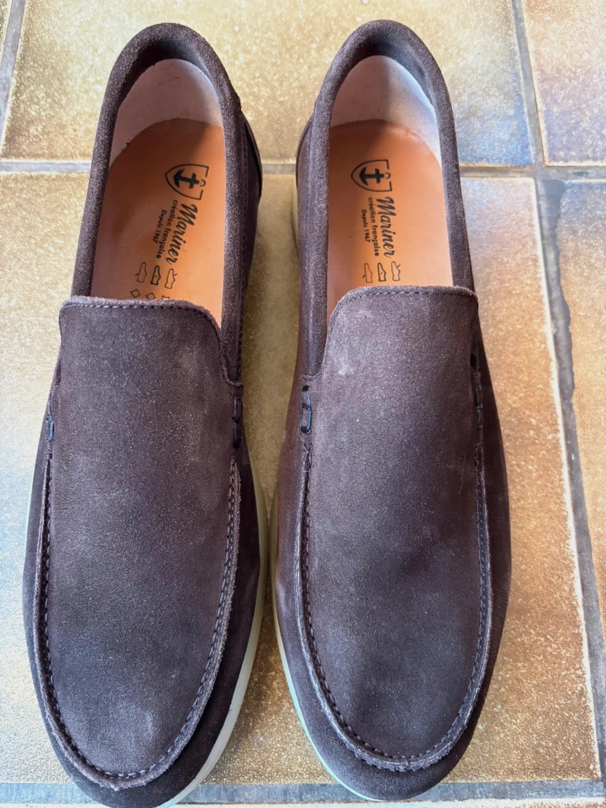 Mocassins Mariner en daim – Mariner – taille 46