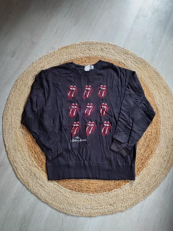 Sweat The Rolling Stones gris anthracite – The Rolling Stones – gris anthracite – taille XS