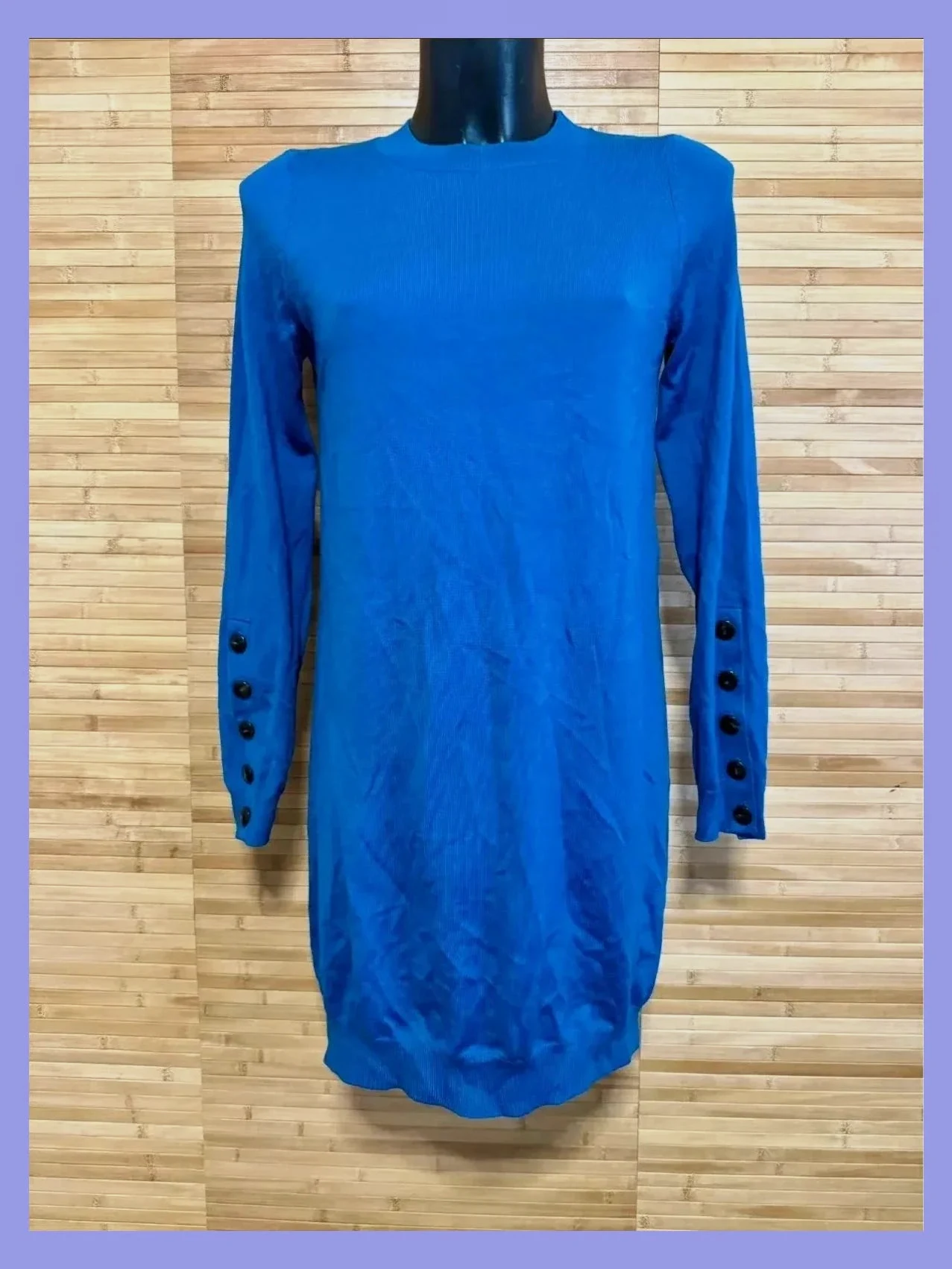 Divino vestido punto de lana , marca sezane talla XS 😍