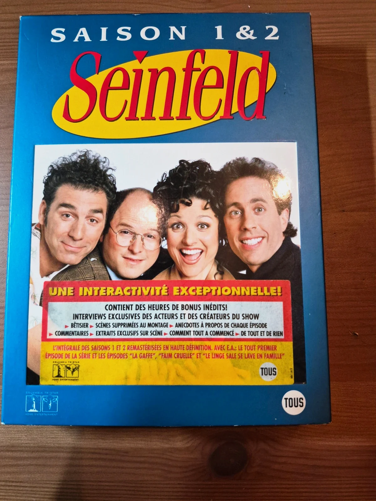 Coffret Dvd Seinfeld saison 1&2