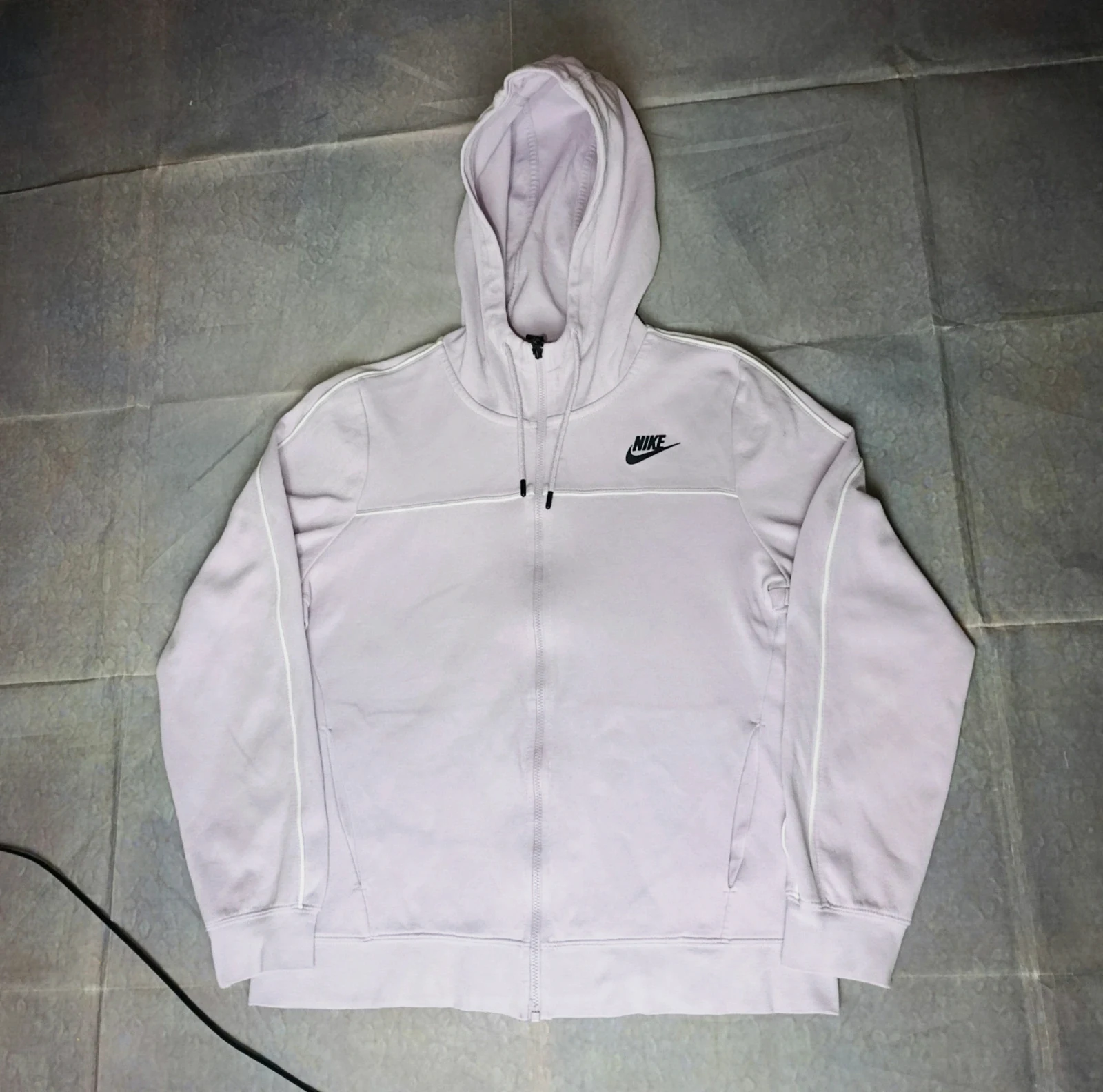 Nike Sportswear Full Zip Hoodie Lavender Women's Size M – Nike – taille M