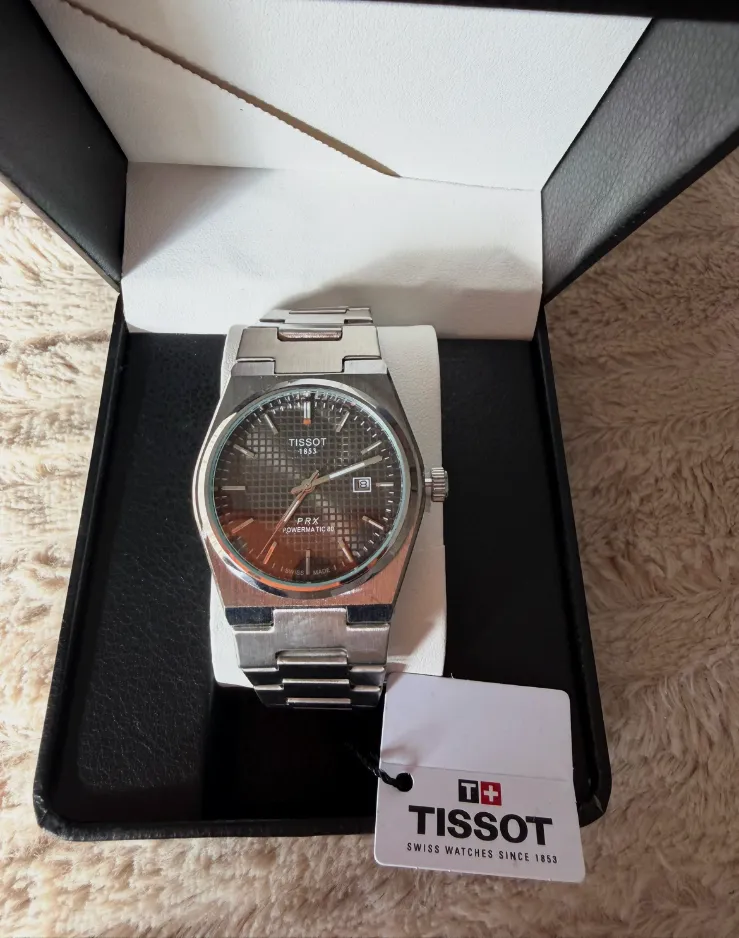 Montre Tissot PRX powermatic 80 noire ne – Tissot – noir – taille M 8