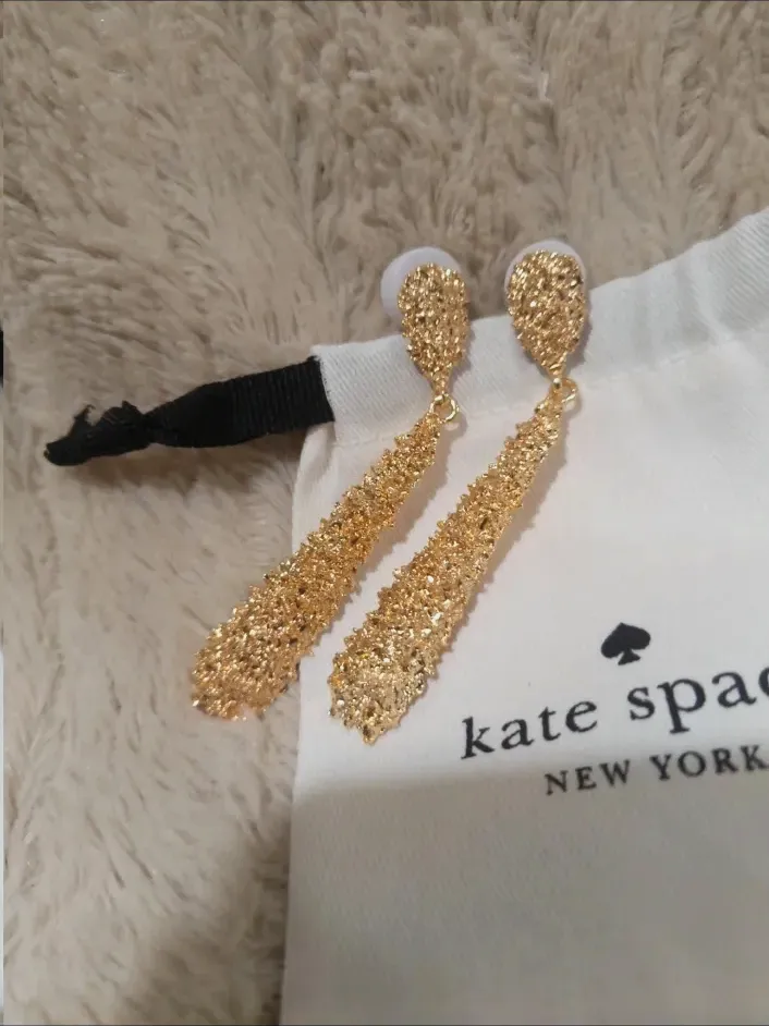 Boucles d'oreilles Kate Spade dorées – Kate Spade – doré 4
