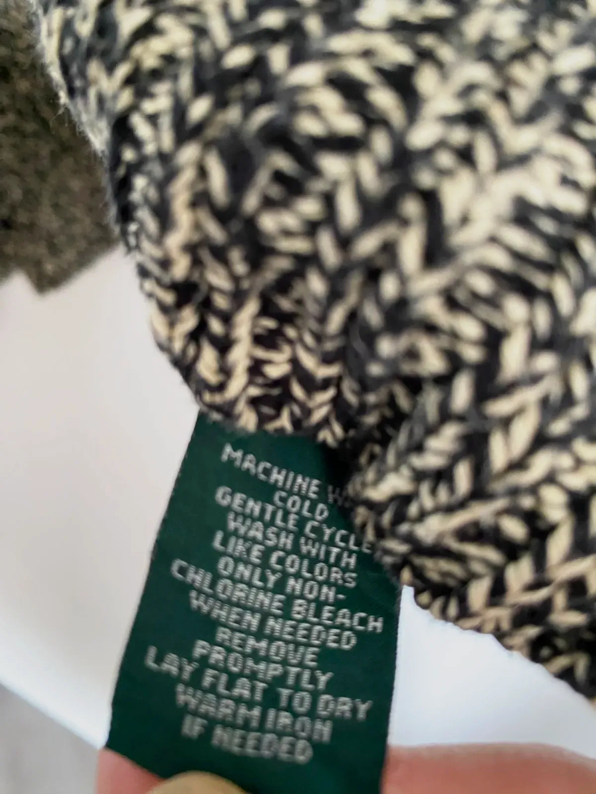 Ralph Lauren trui van gemêleerd breiwerk – Ralph Lauren – taille XL 3