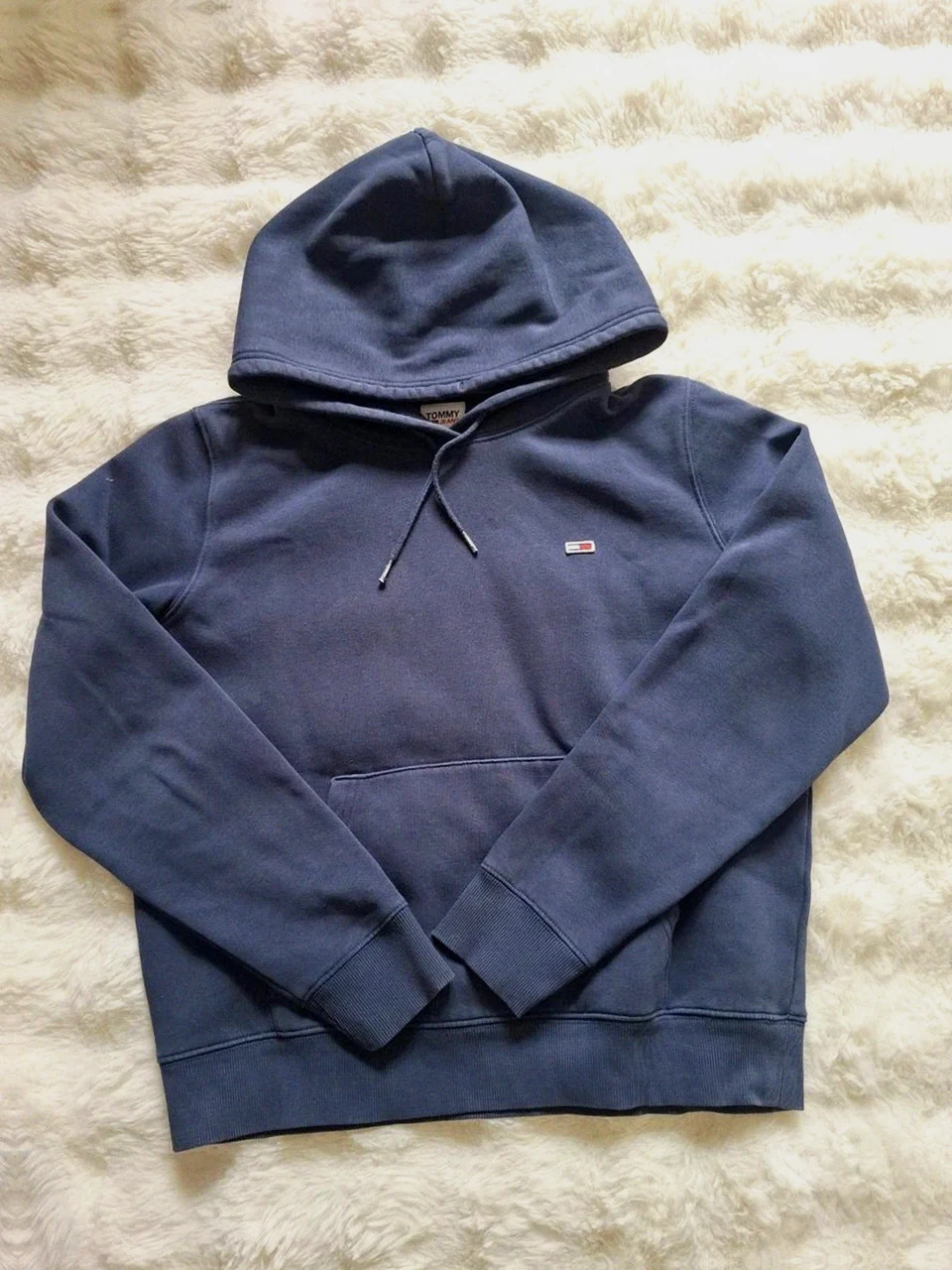 Hoodie Bleu Marine Tommy Jeans T.S (36)