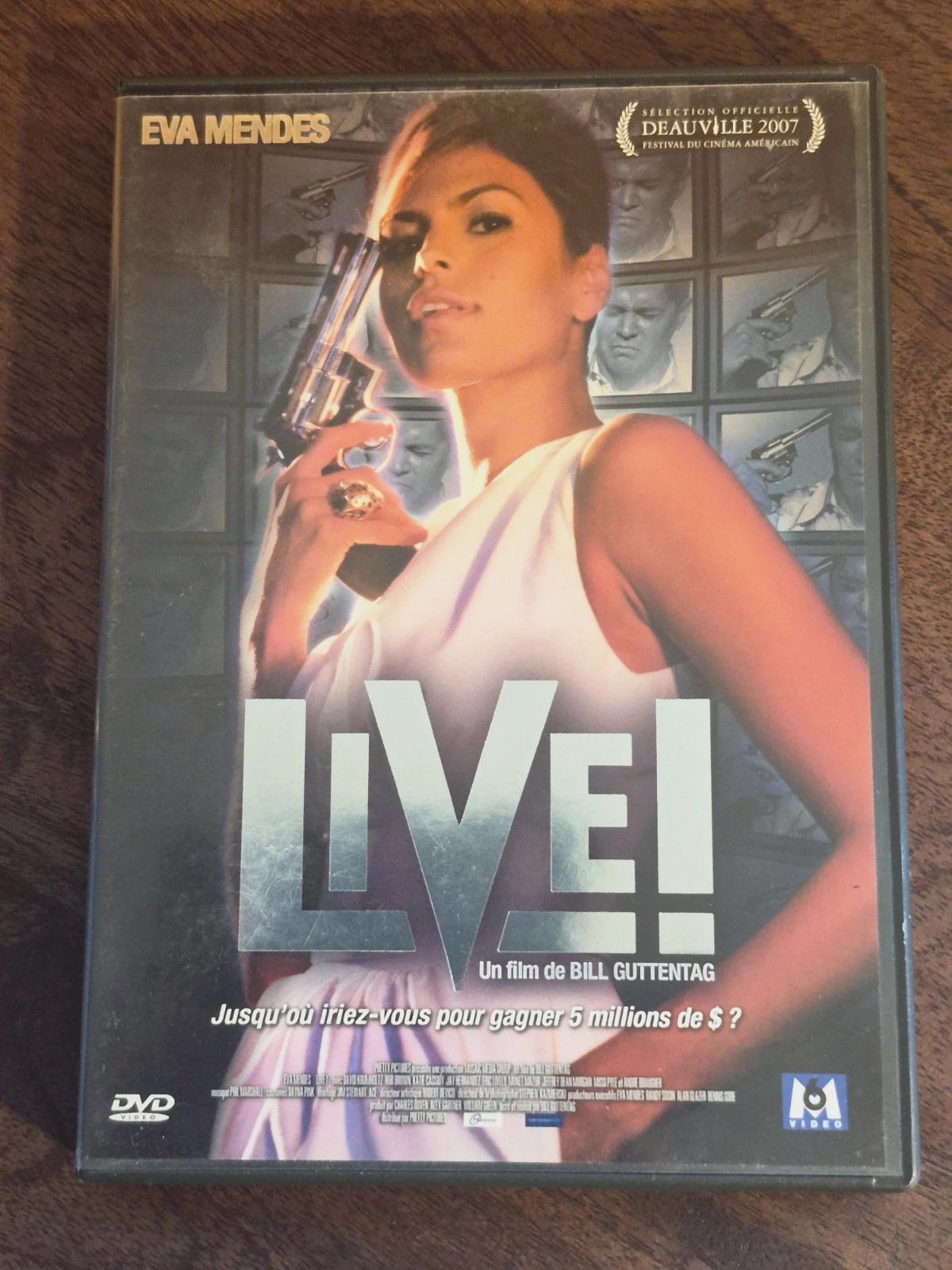 DVD Live ! avec Eva Mendes - Thriller / Satire