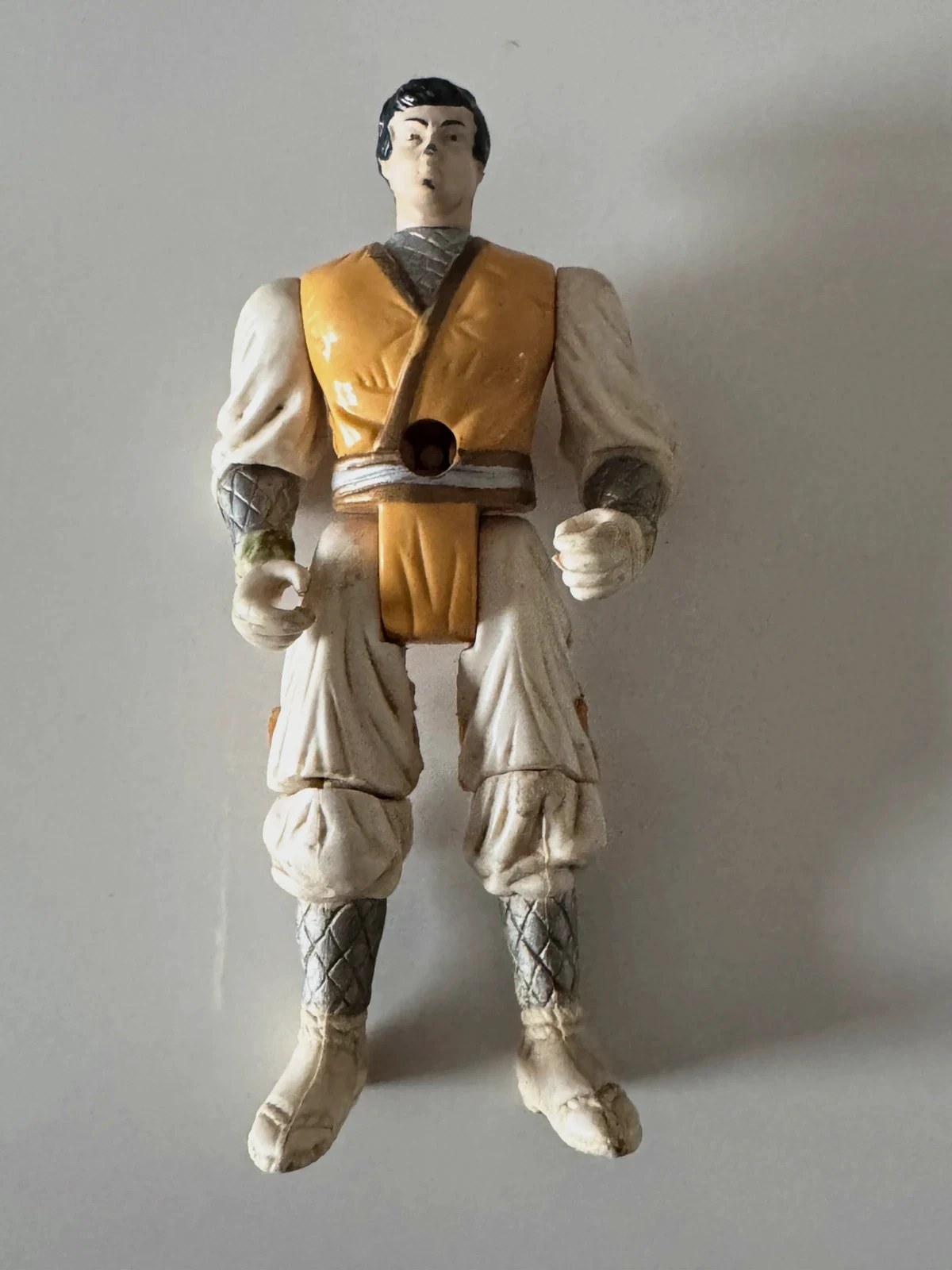 Figurine héros fantastique 1996 Hinstar Mighty Ninja White Hawk figure /remco motu bootleg