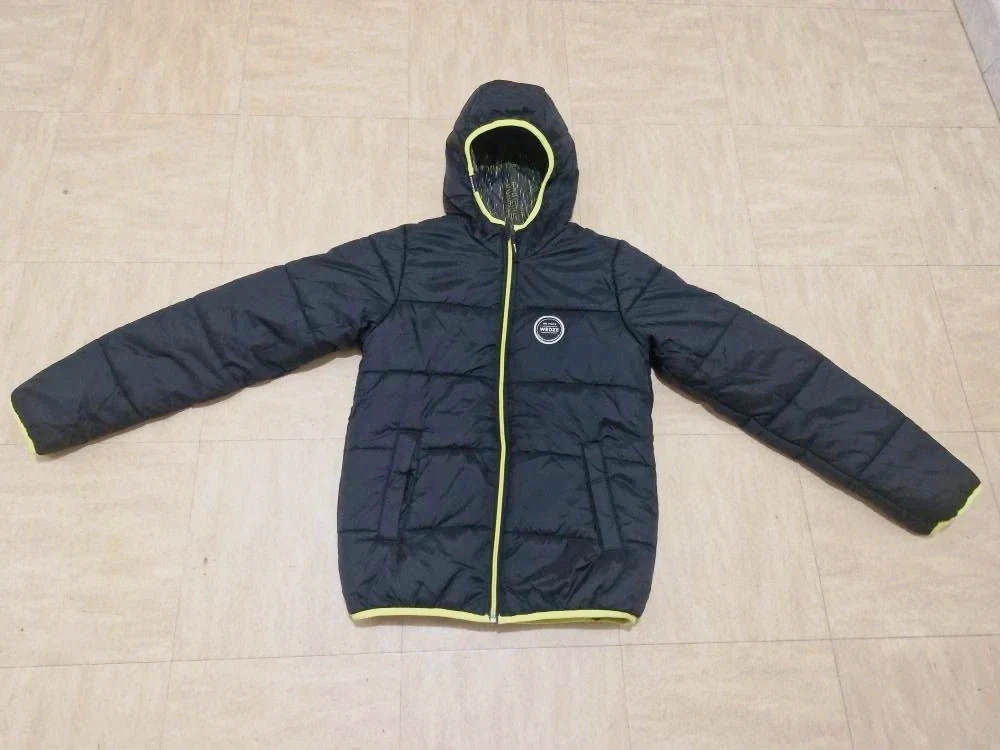 Veste Wed'ze réversible noire et jaune fluo – 13/14 ans